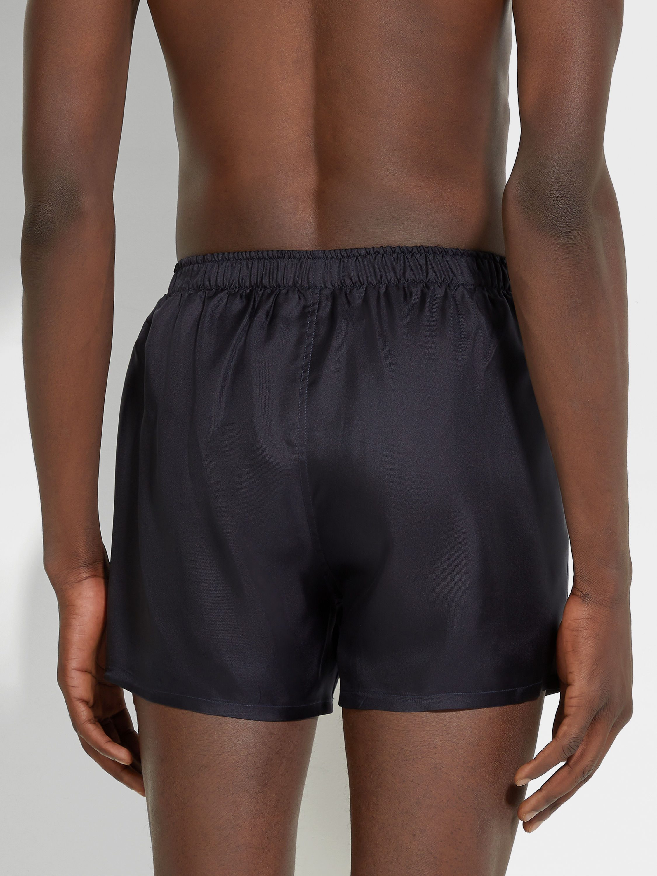 Black Silk Boxers Product detail photo #2