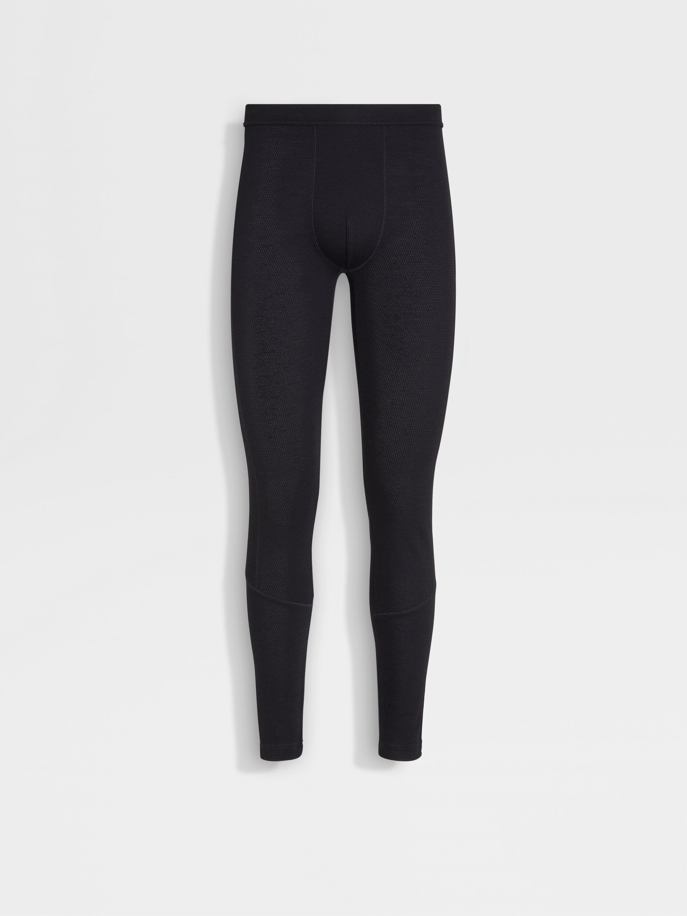 Black Techmerino™ Wool Long Johns Main product photo