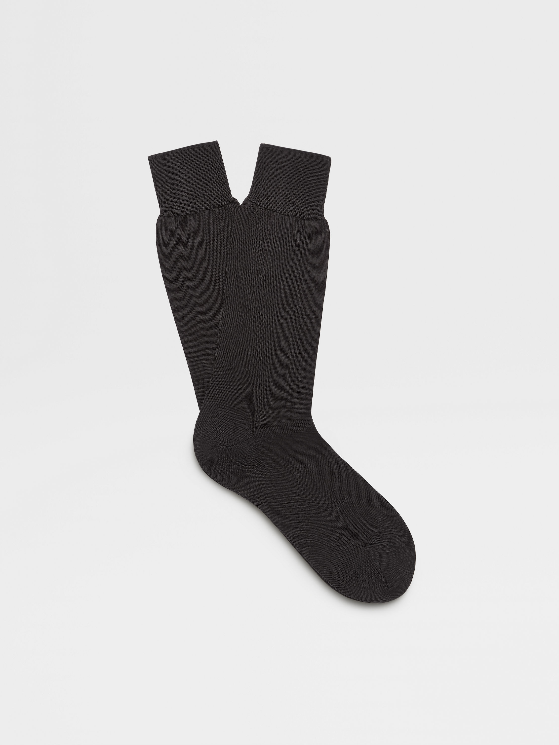 黑色棉质袜子