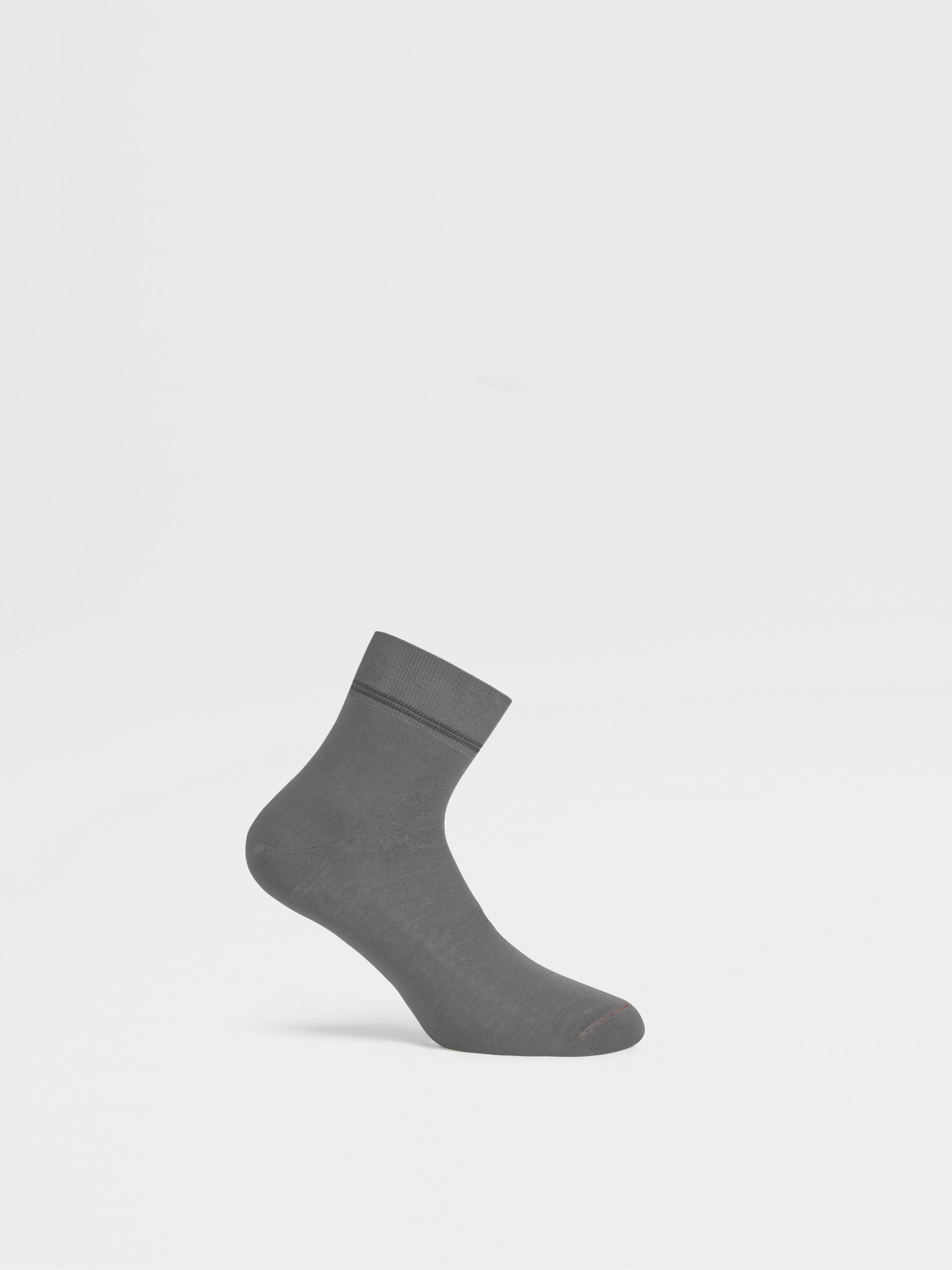 麻灰色棉袜 产品细节图 #2