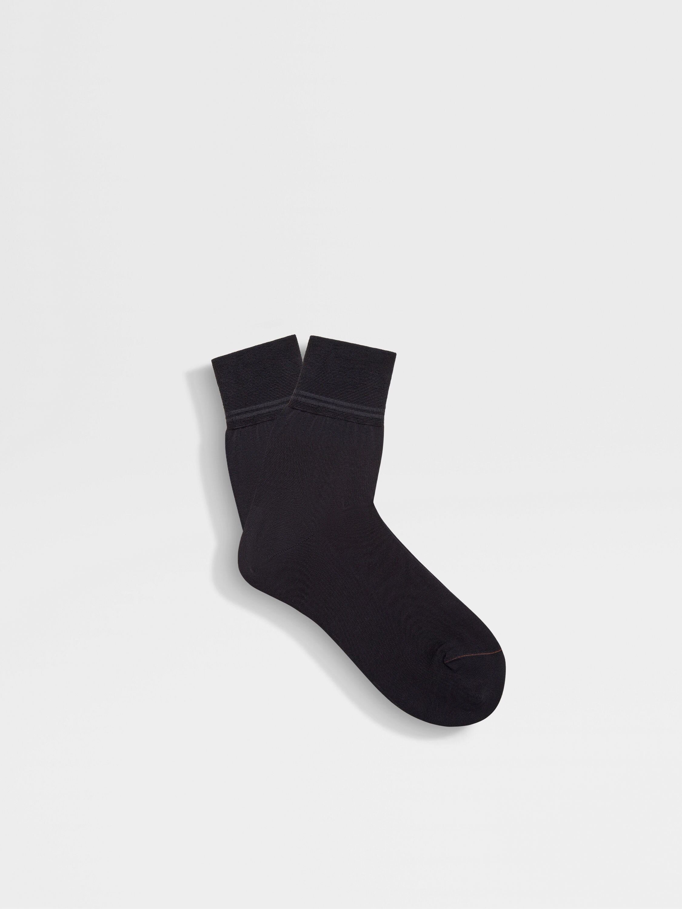 Navy Blue Cotton Socks Main product photo