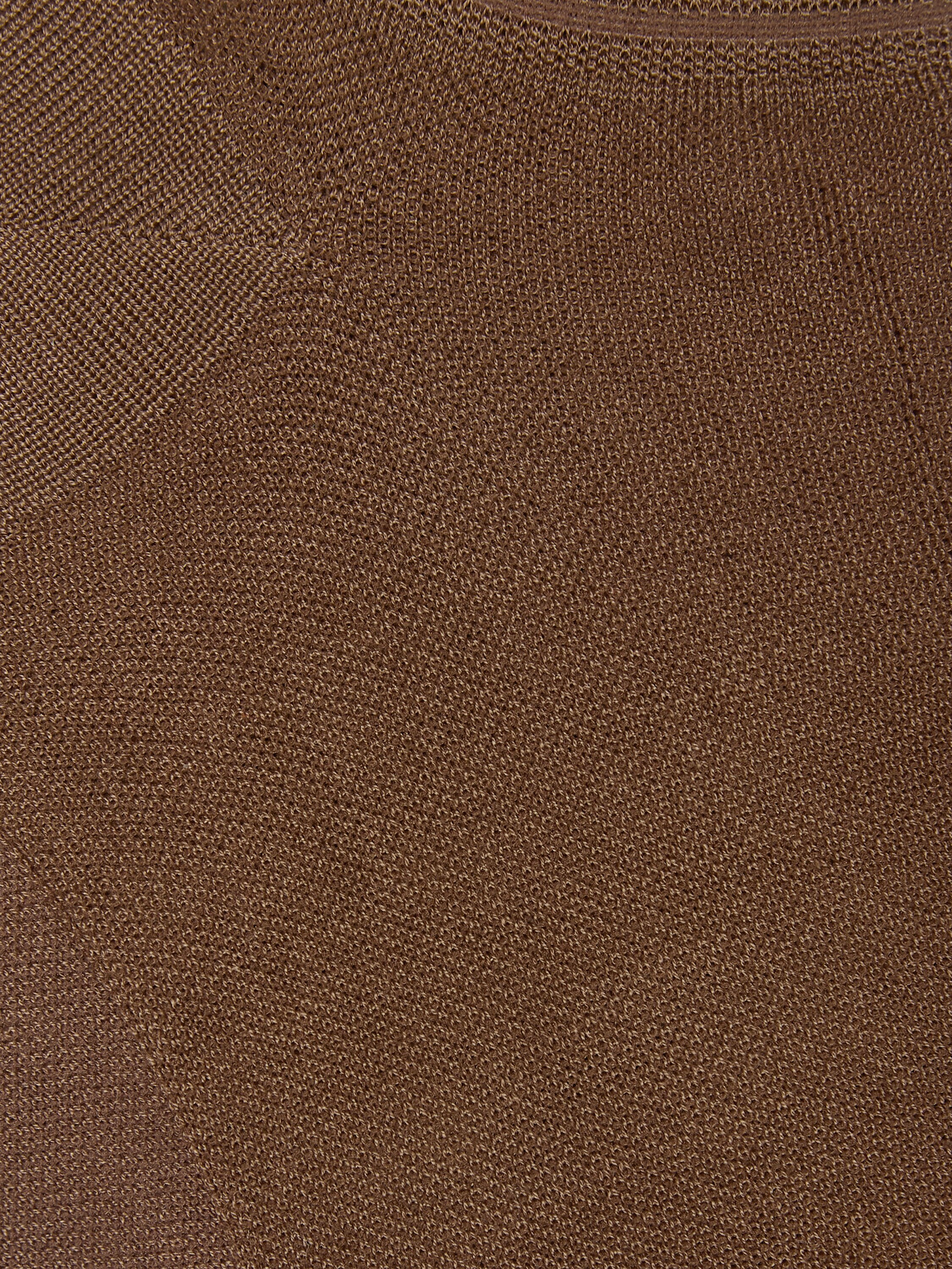 Brown Cotton Blend Socks Product detail photo #1