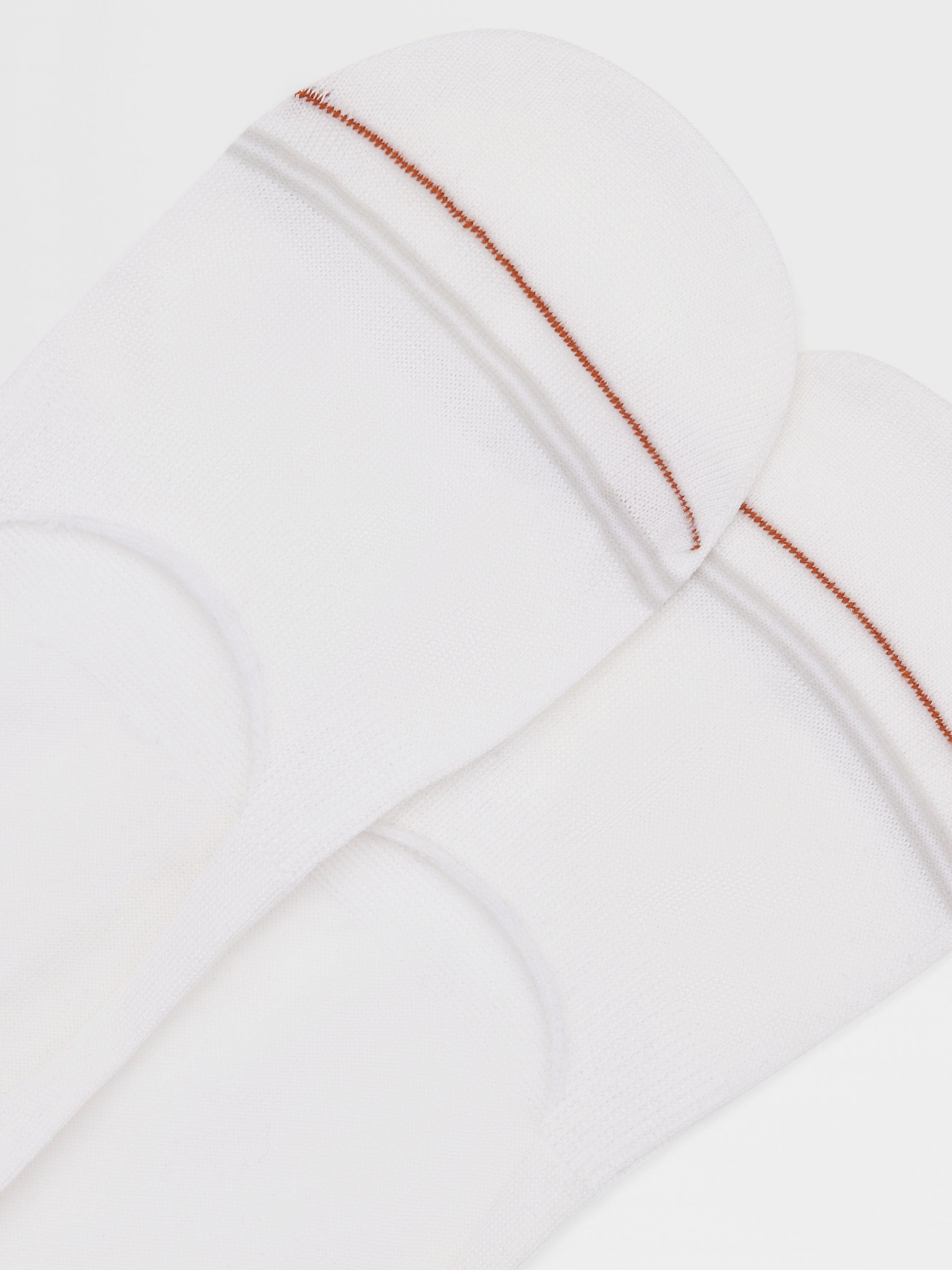 White Cotton Blend Socks Product detail photo #1