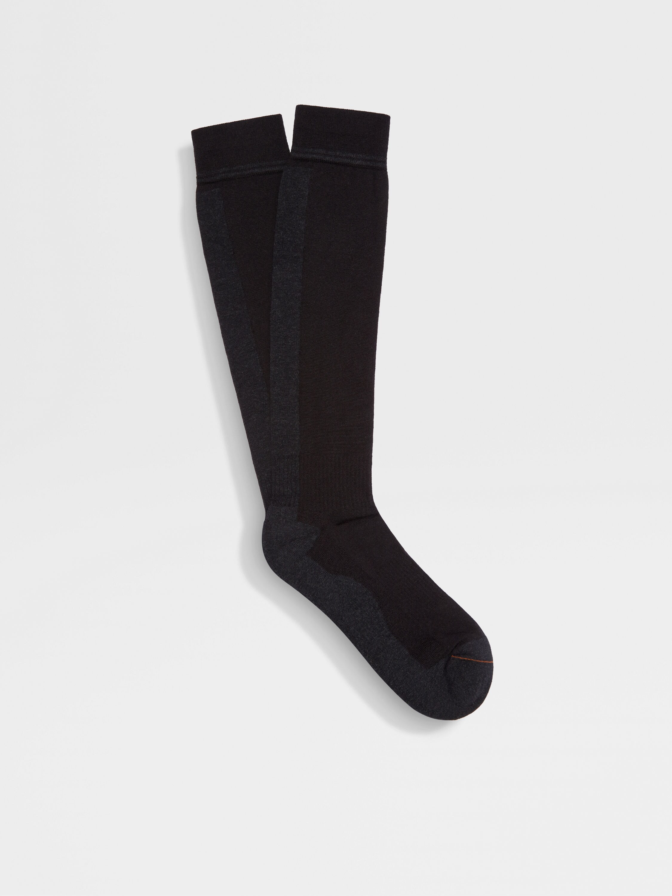 黑色 Techmerino™ 羊毛袜 產品主圖