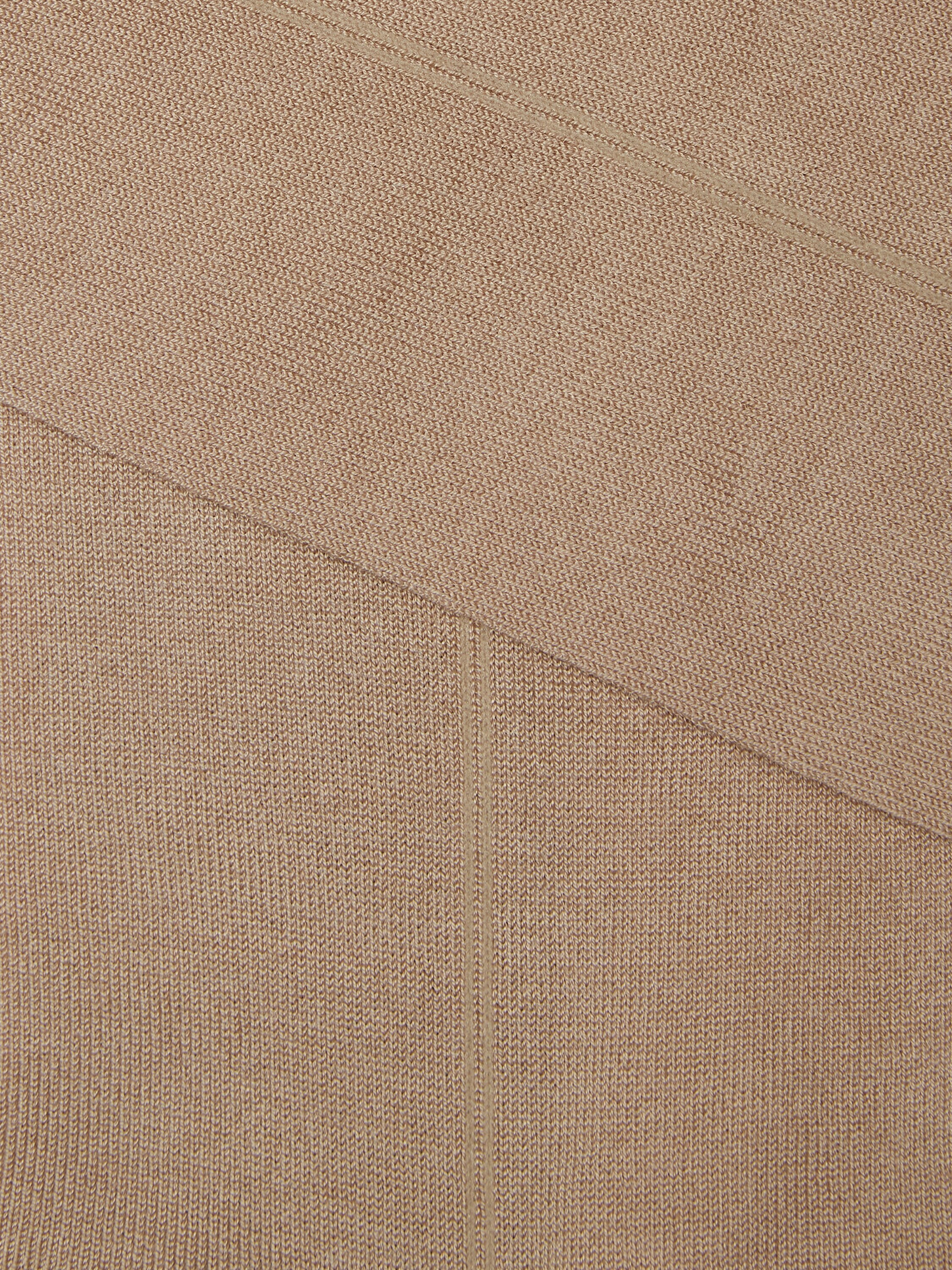Light Taupe Cotton Blend Socks Product detail photo #1