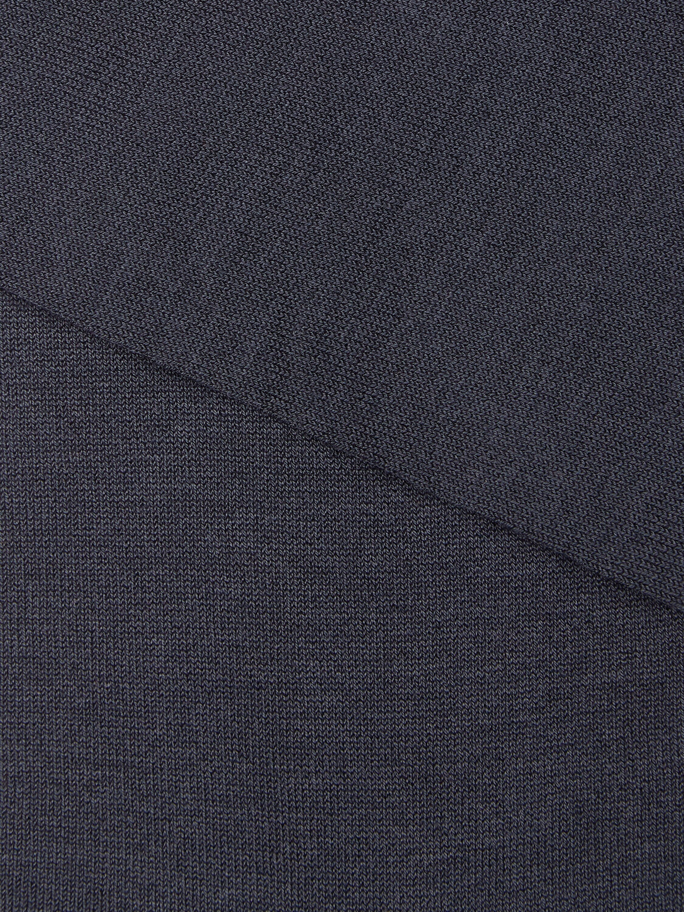 Dark Grey Cotton Blend Socks Product detail photo #1