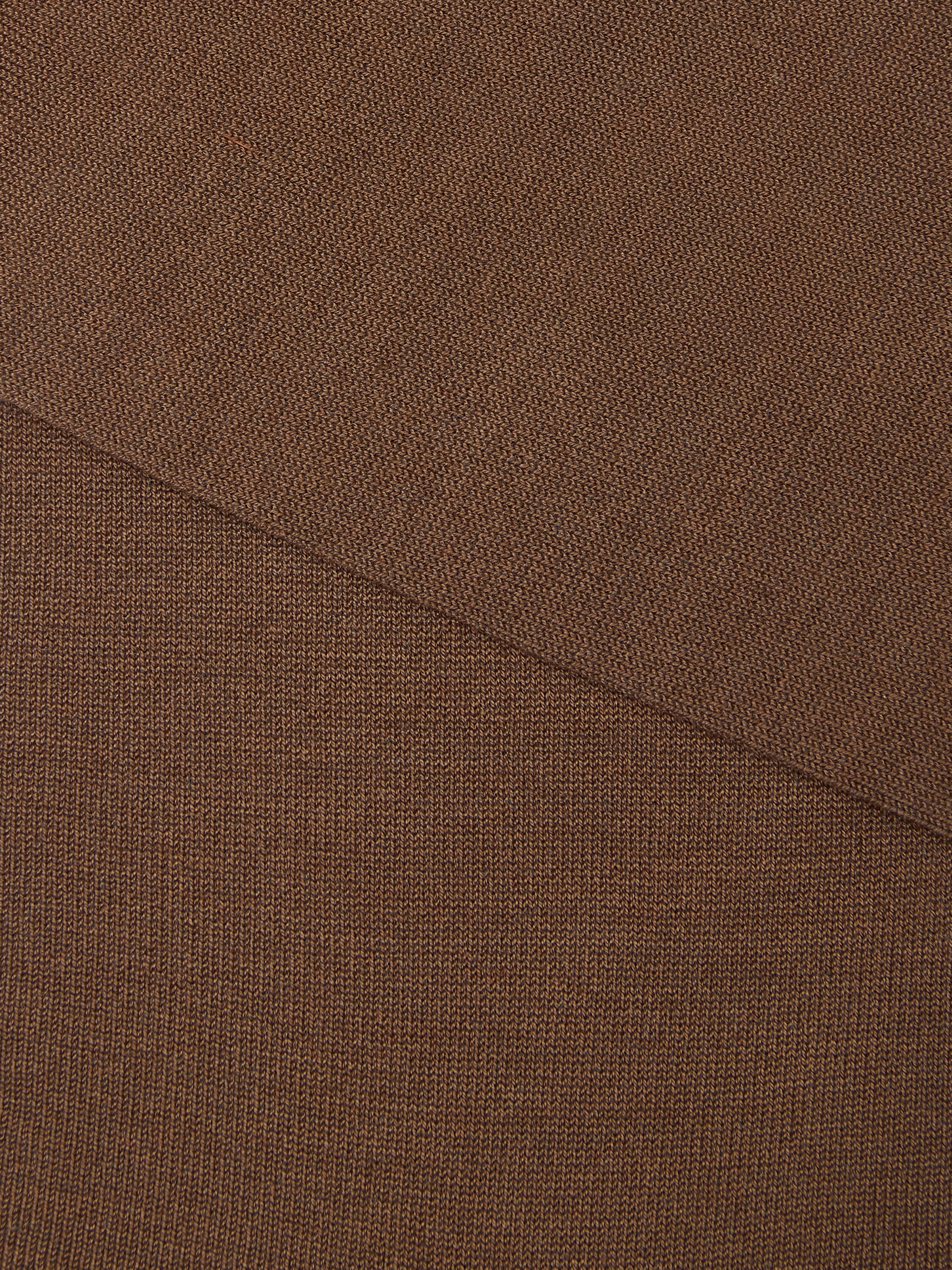 Brown Cotton Blend Socks Product detail photo #1