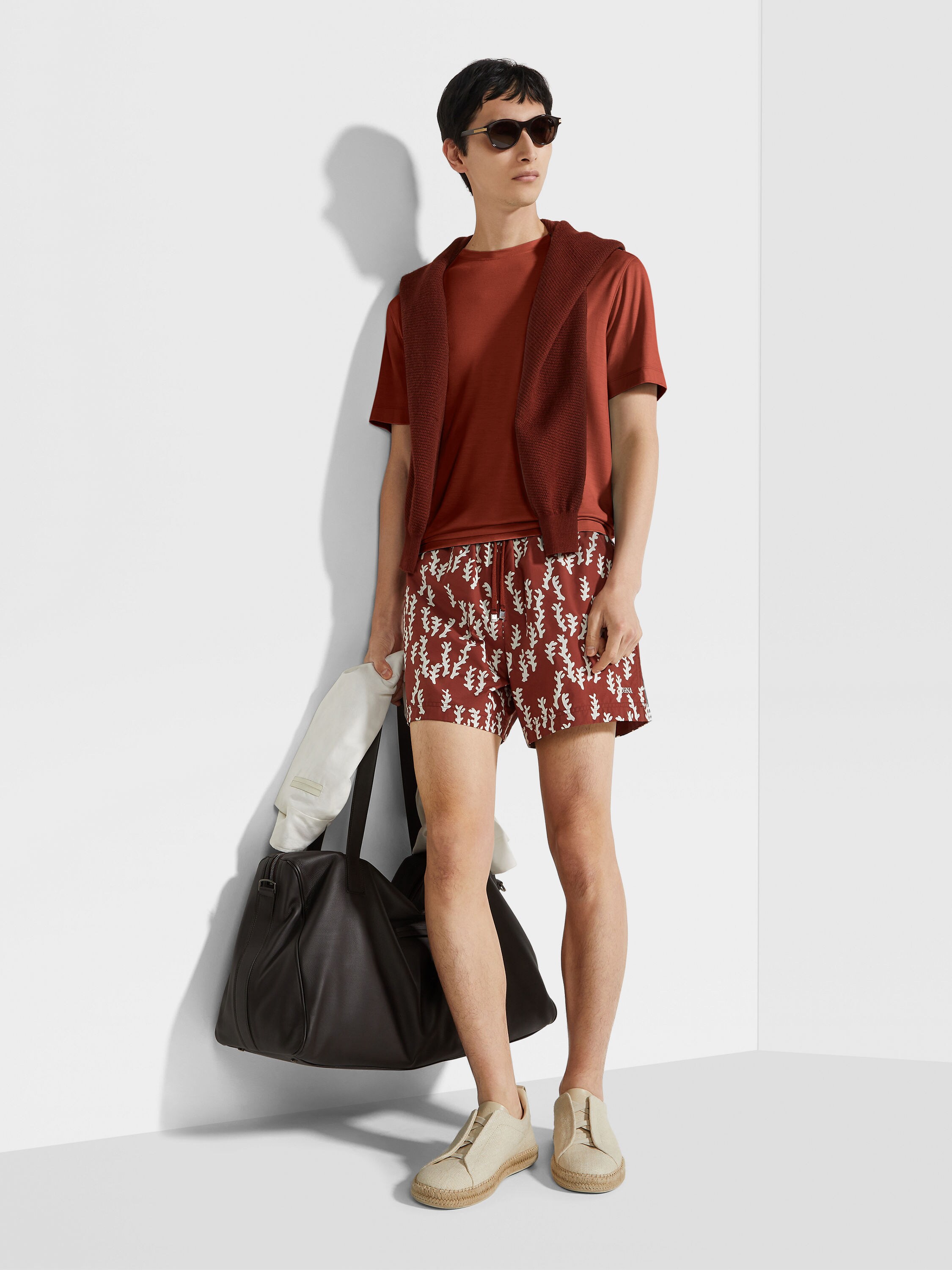 Oasi 印花沙滩短裤 產品細節圖 #3