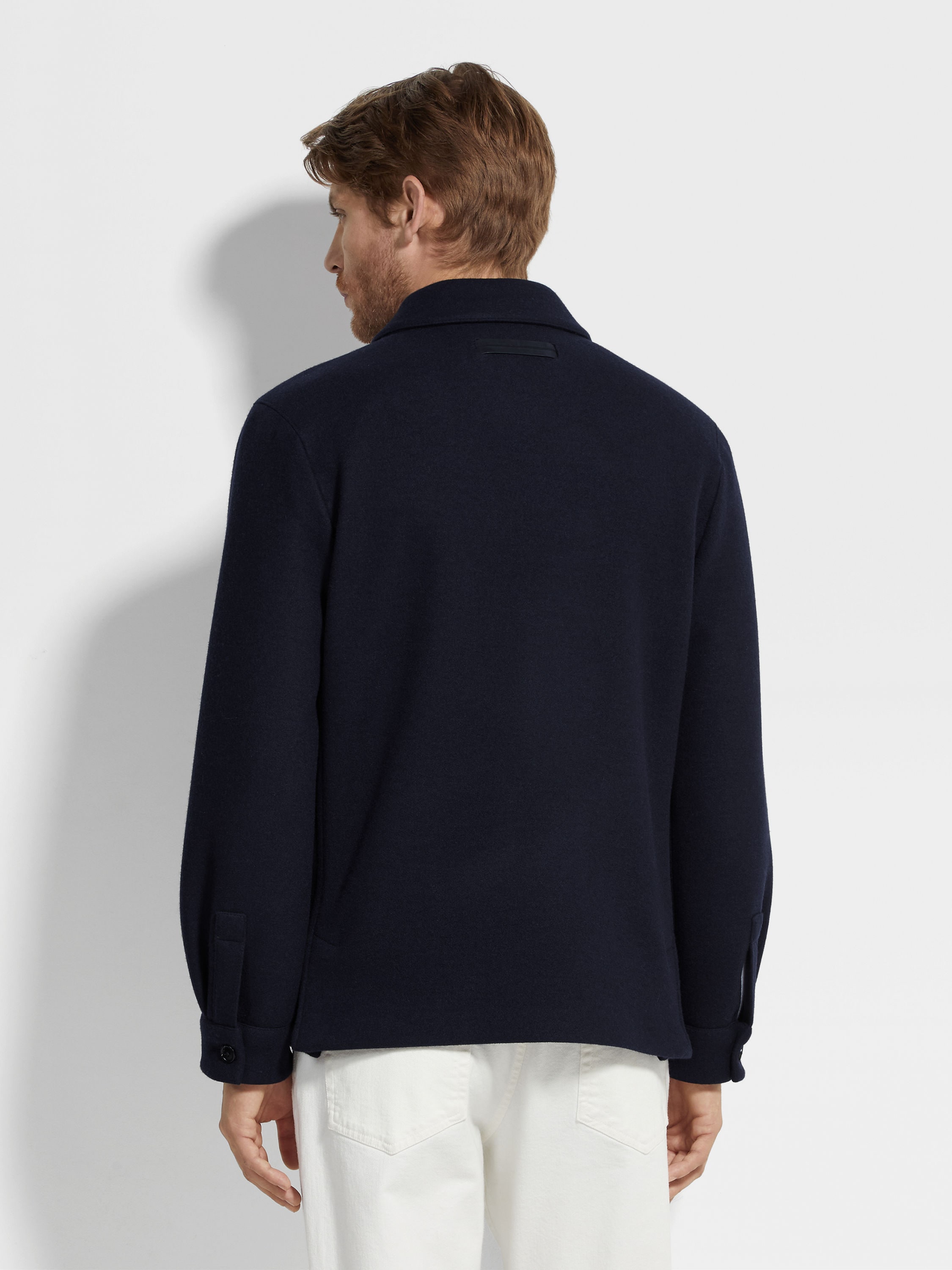 Jerseywear Wool and Cashmere Alpe Chore Jacket Product detail photo #4