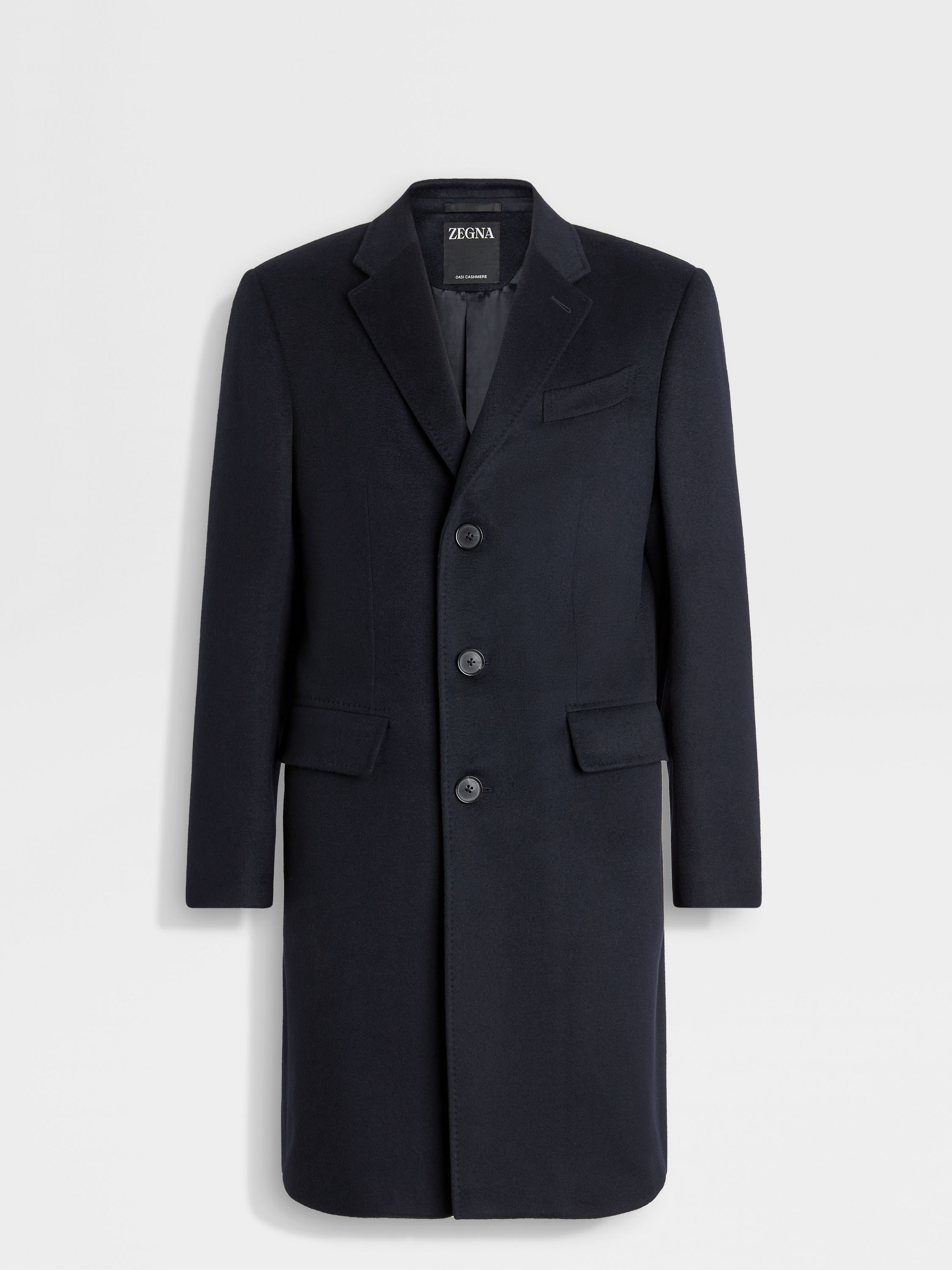 海军蓝 Oasi Cashmere 大衣 产品主图