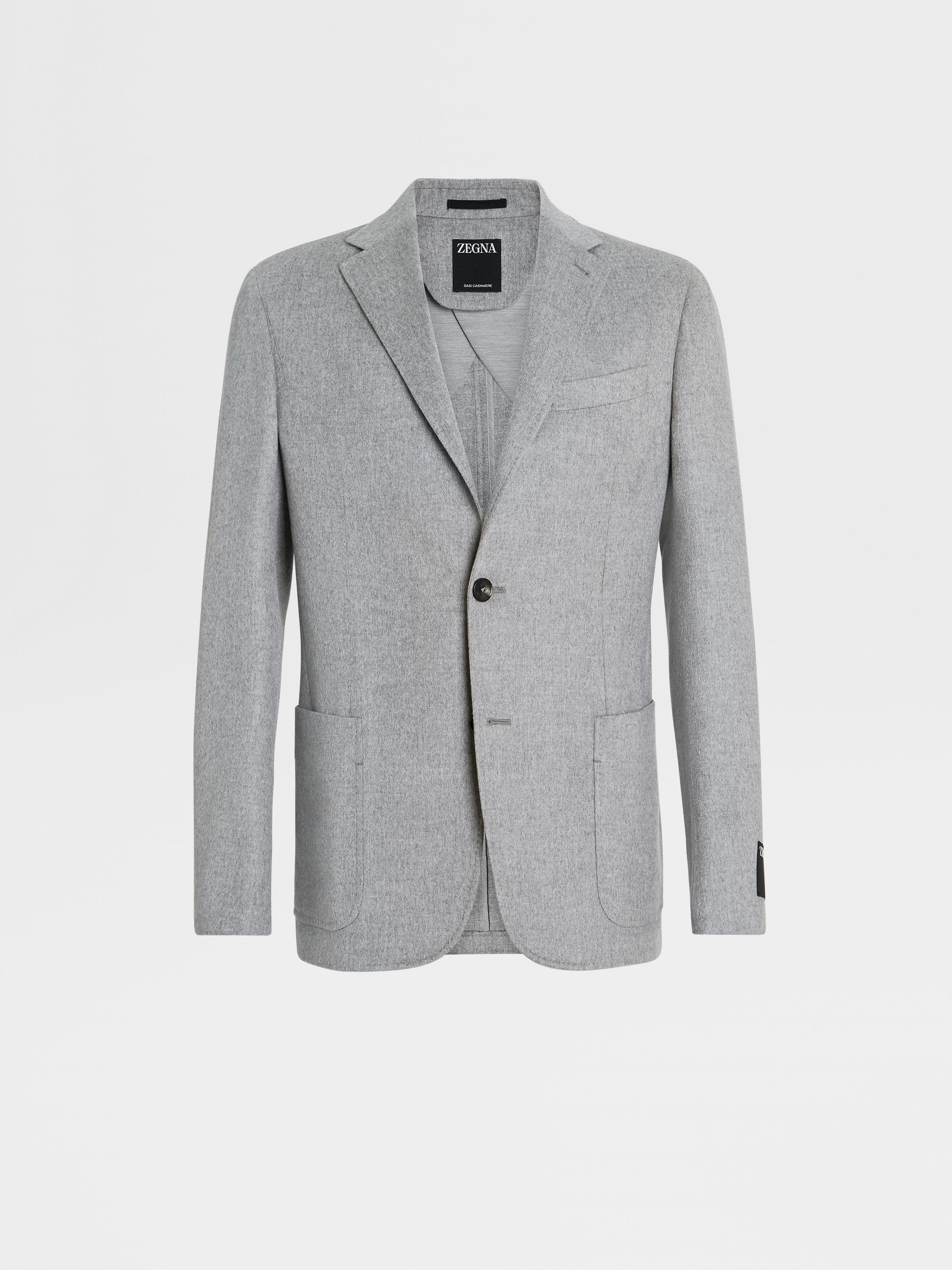麻灰色 Oasi Cashmere 夹克 产品主图