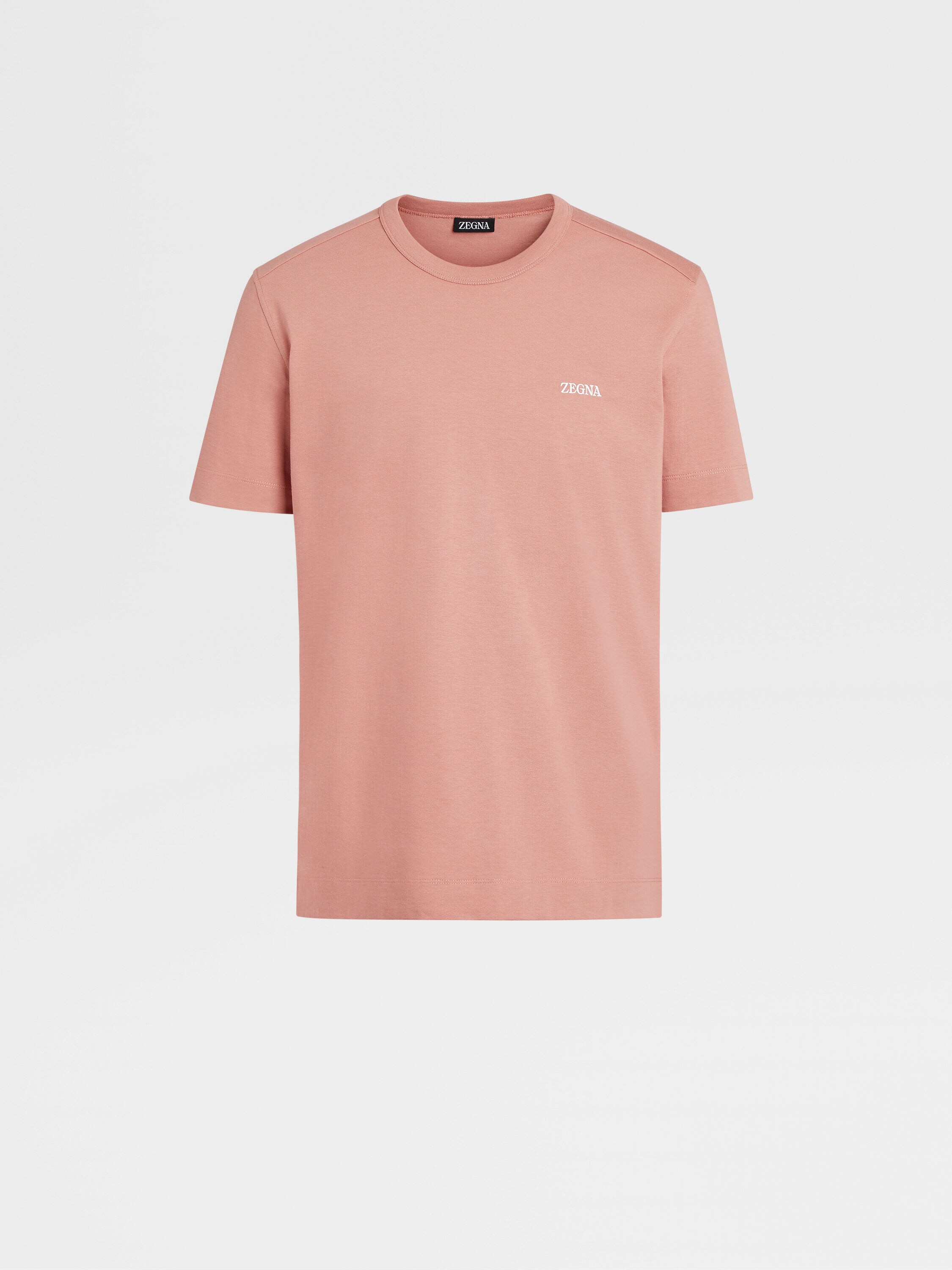 Dust Pink Cotton T-shirt