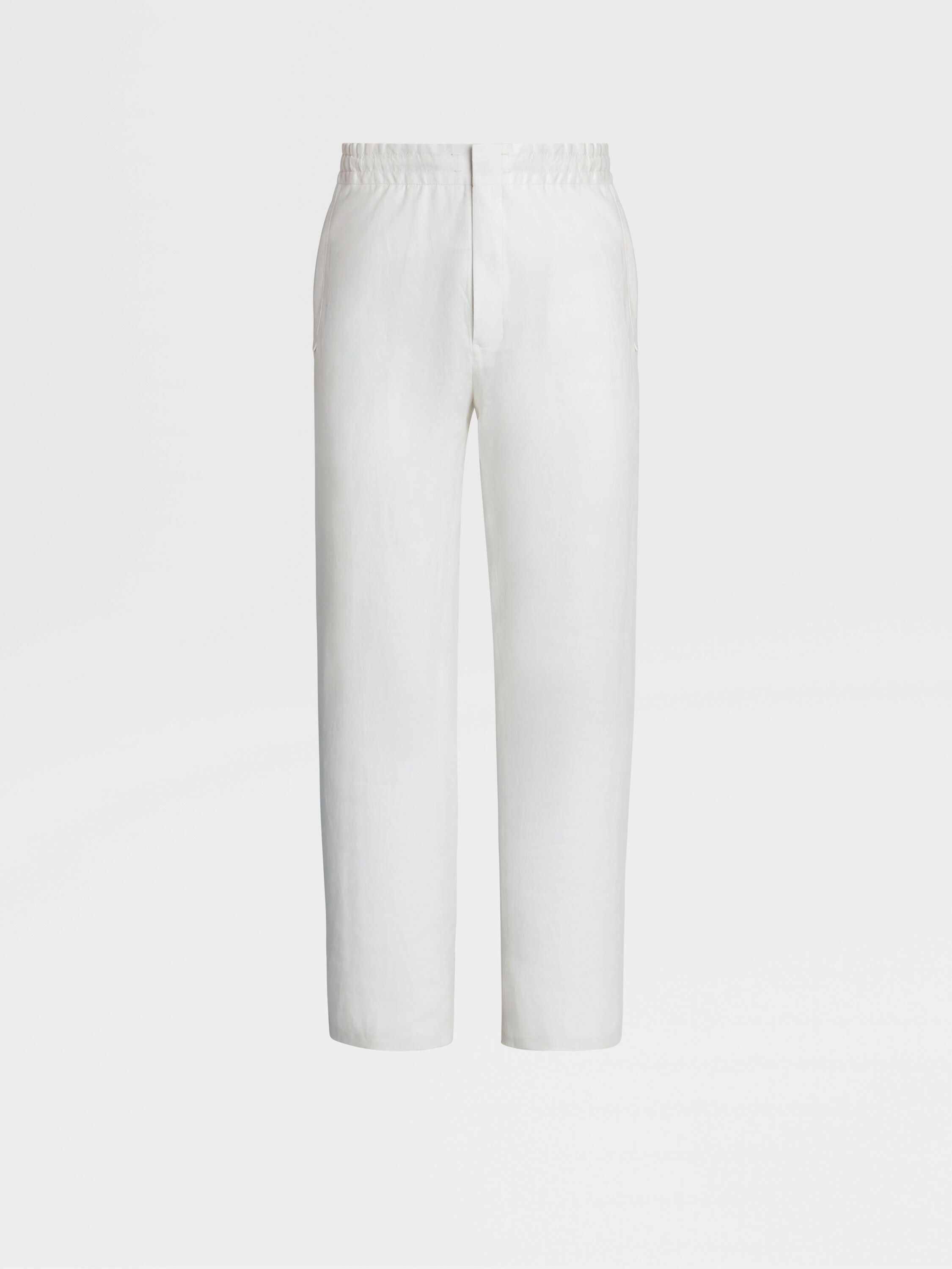 White Linen Joggers Main product photo