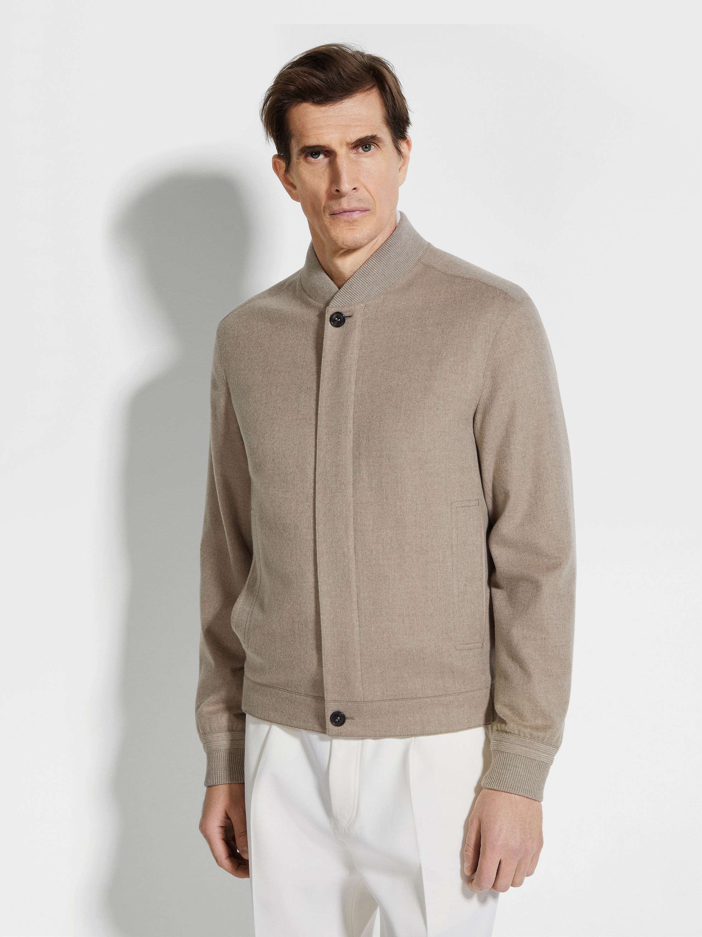 Oasi Cashmere Elements 飞行员夹克 产品细节图 #3