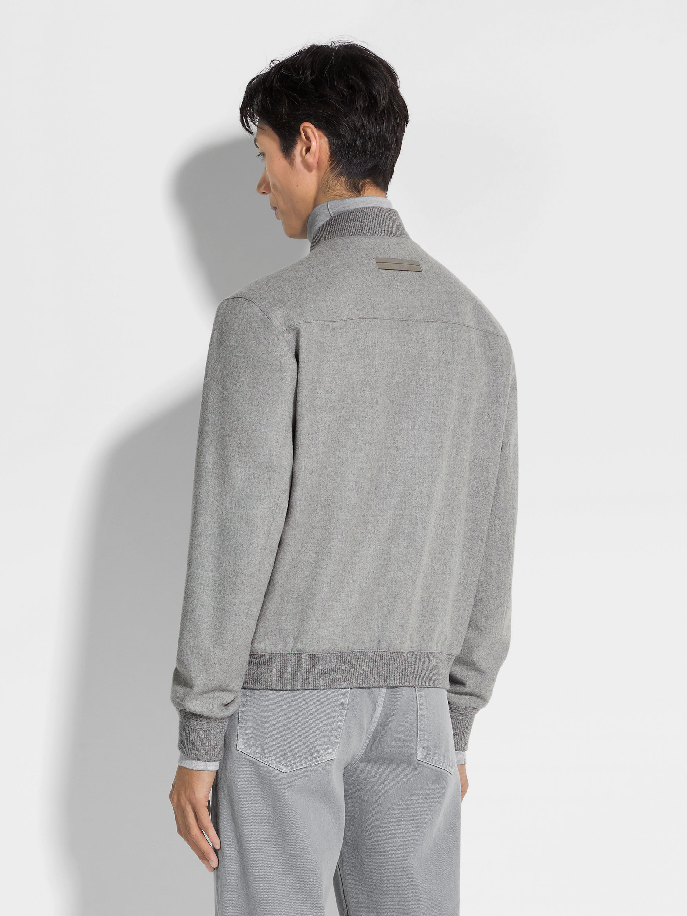 Oasi Cashmere Elements 飞行员夹克 产品细节图 #4