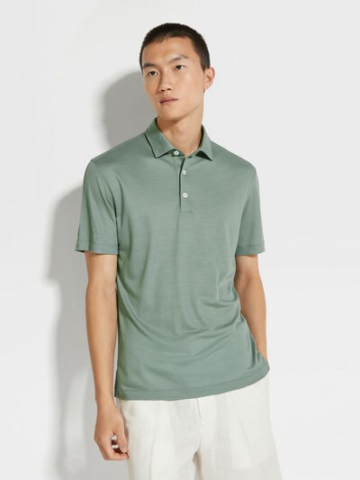 男士奢华 polo 衫 | zegna(杰尼亚)