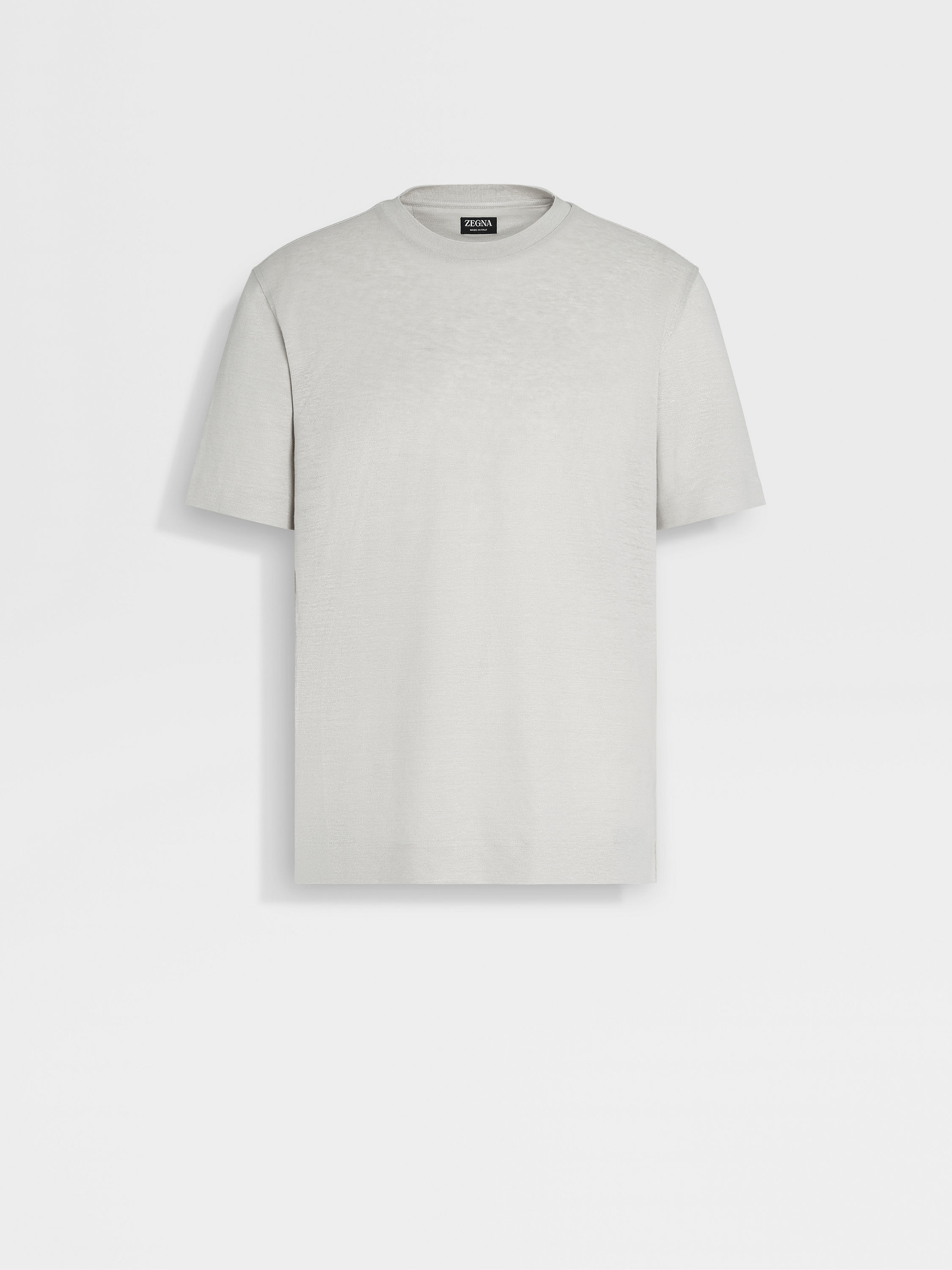 Optical White Linen T-shirt