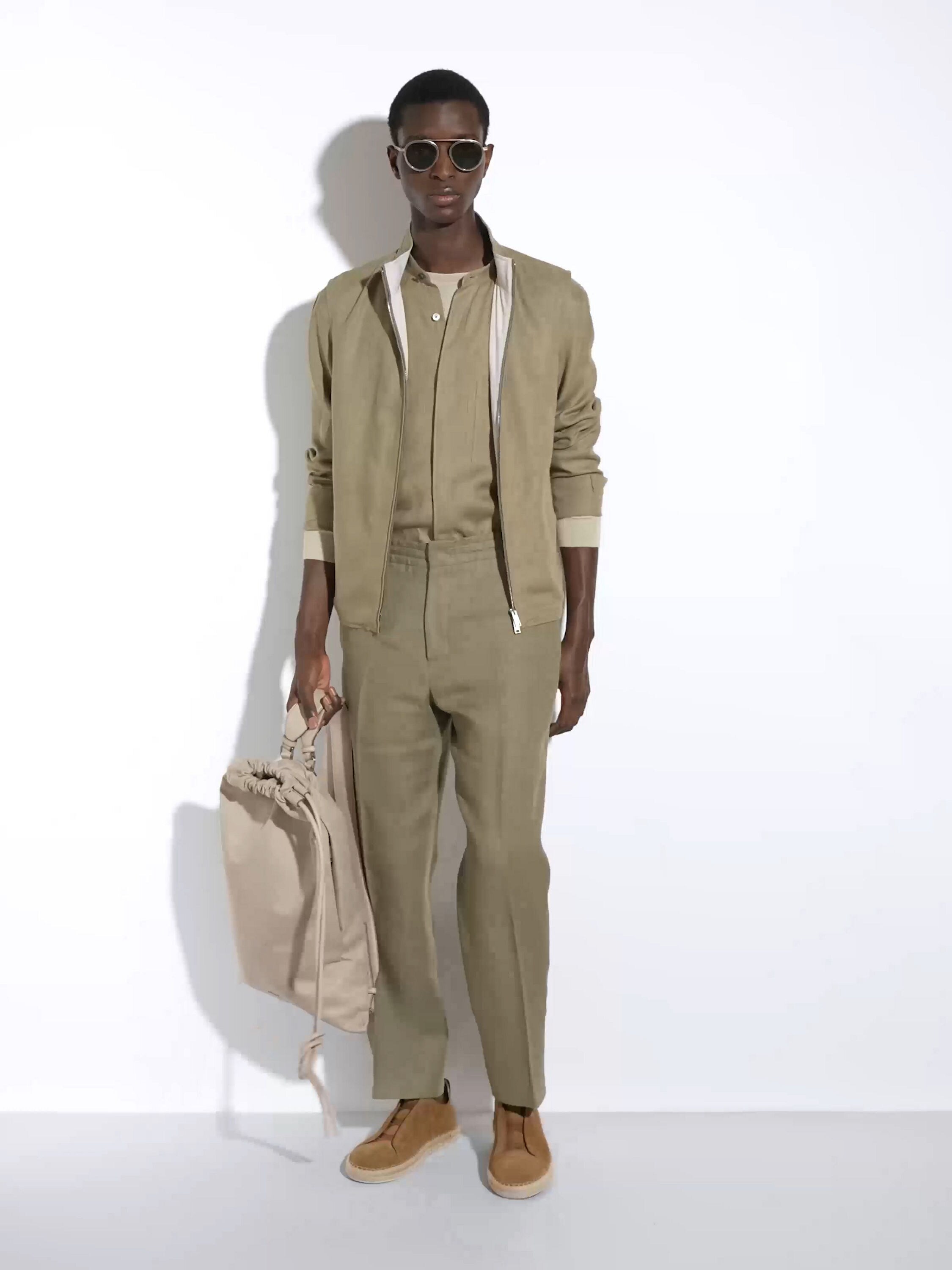 Off White Oasi Lino Pants