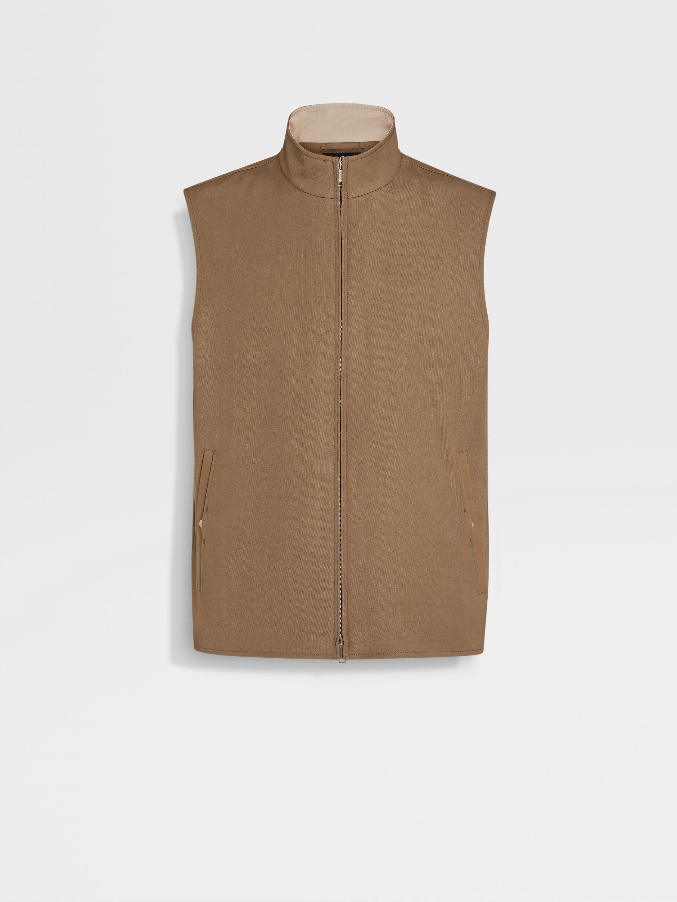 Wool Mohair and Silk Vest