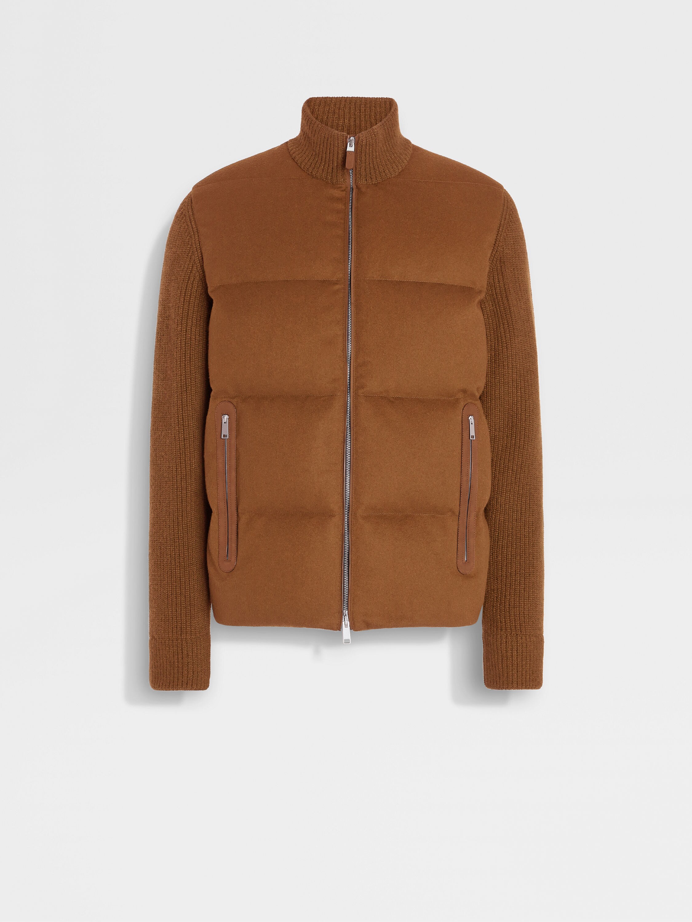Dark Foliage Oasi Cashmere Full Zip Blouson Main product photo