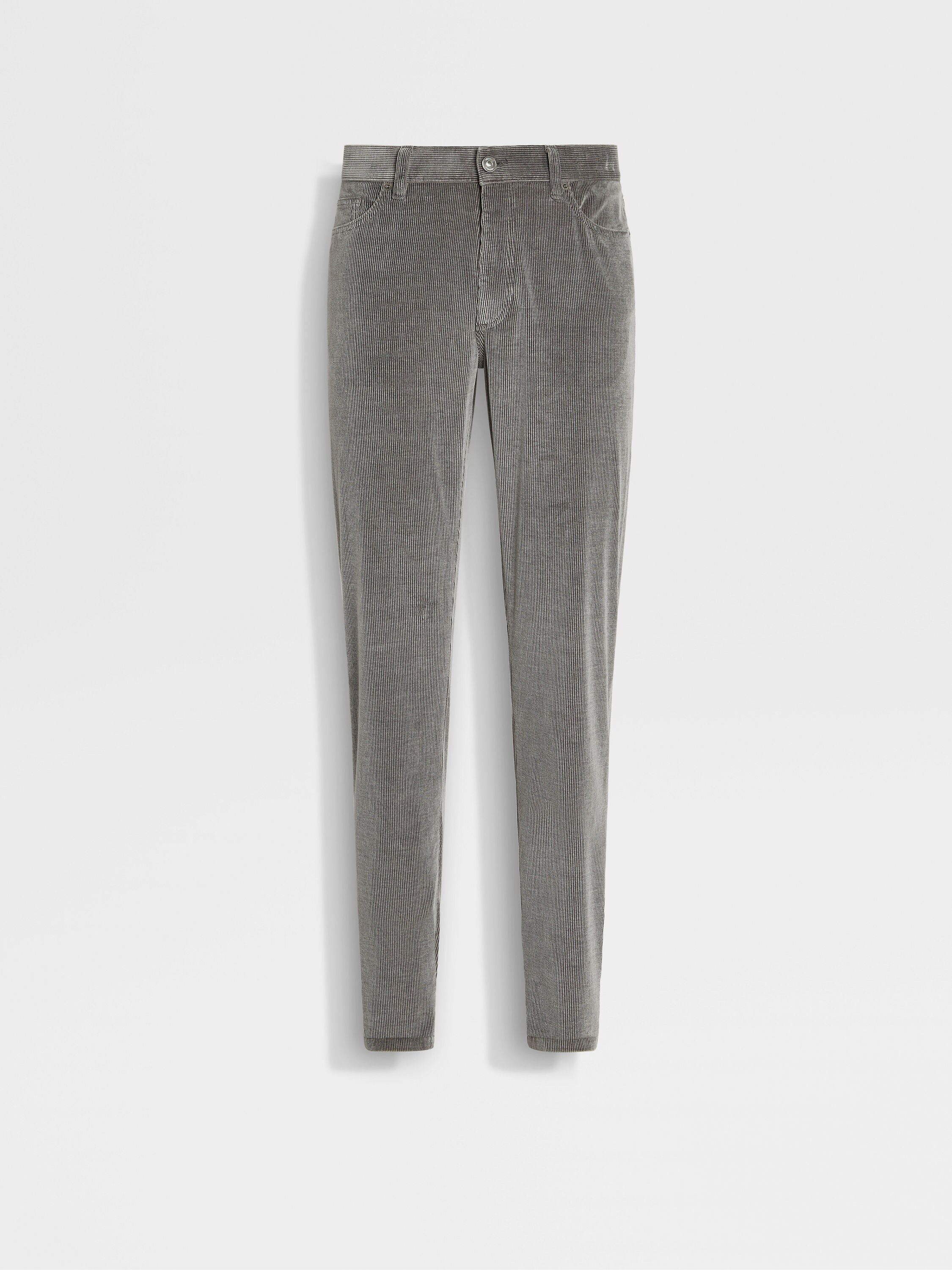 Grey Mélange Cashco Roccia Pants Main product photo