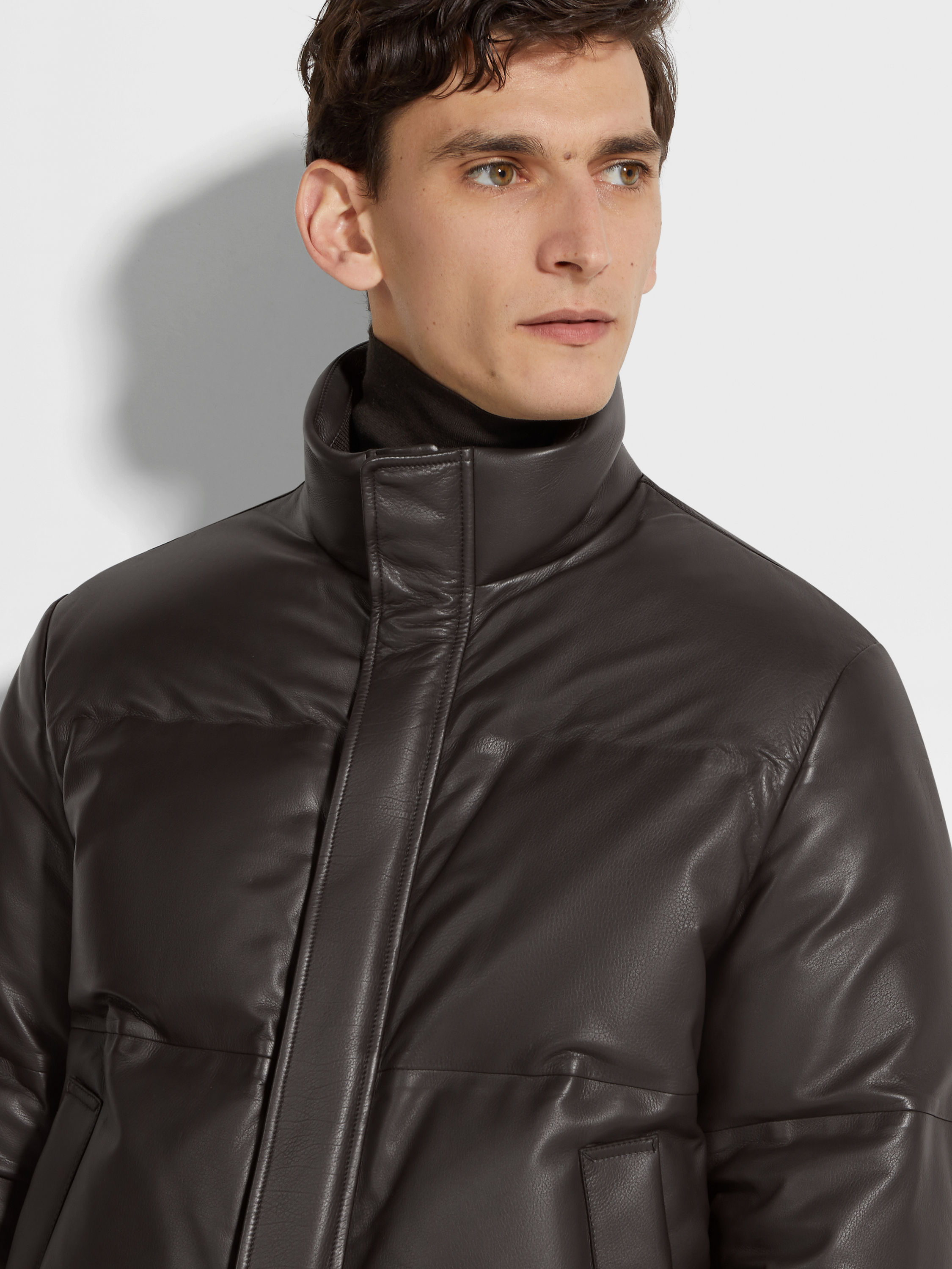 Nappa Leather Blouson Product detail photo #2