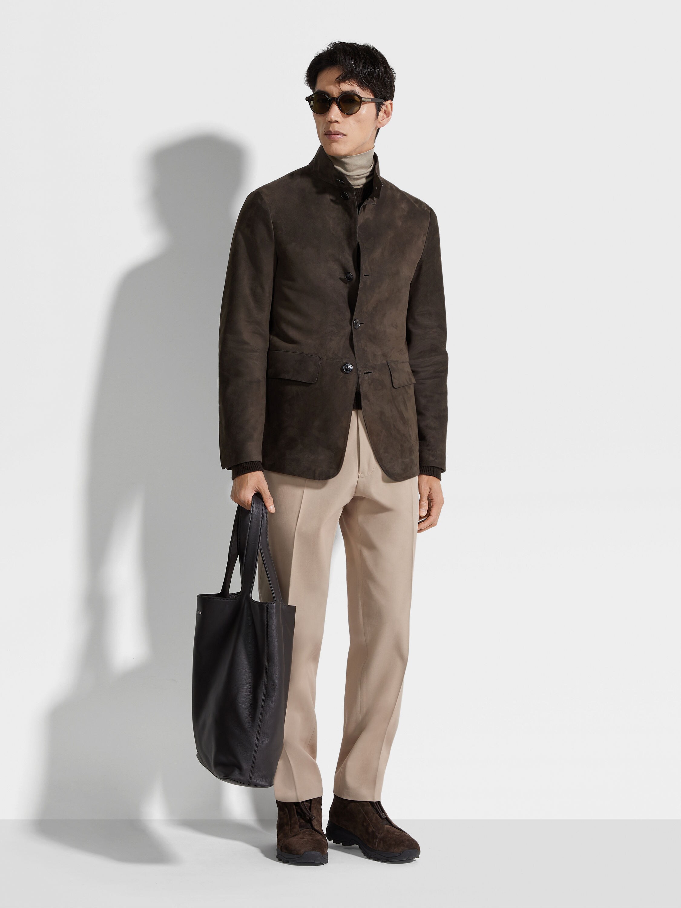 深棕色 SECONDSKIN Il Conte 伯爵夹克 產品細節圖 #1