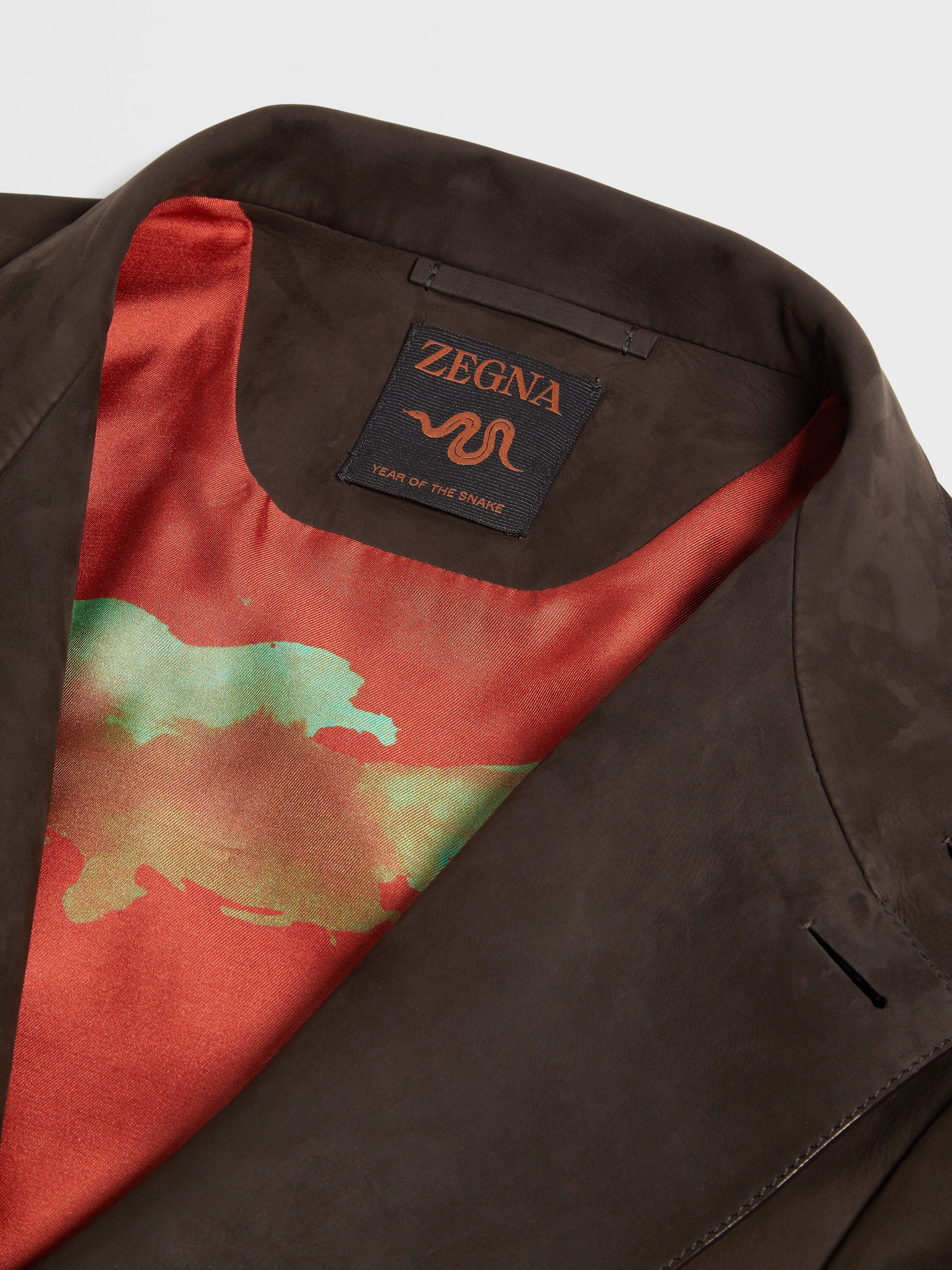 深棕色 SECONDSKIN Il Conte 伯爵夹克 產品細節圖 #2