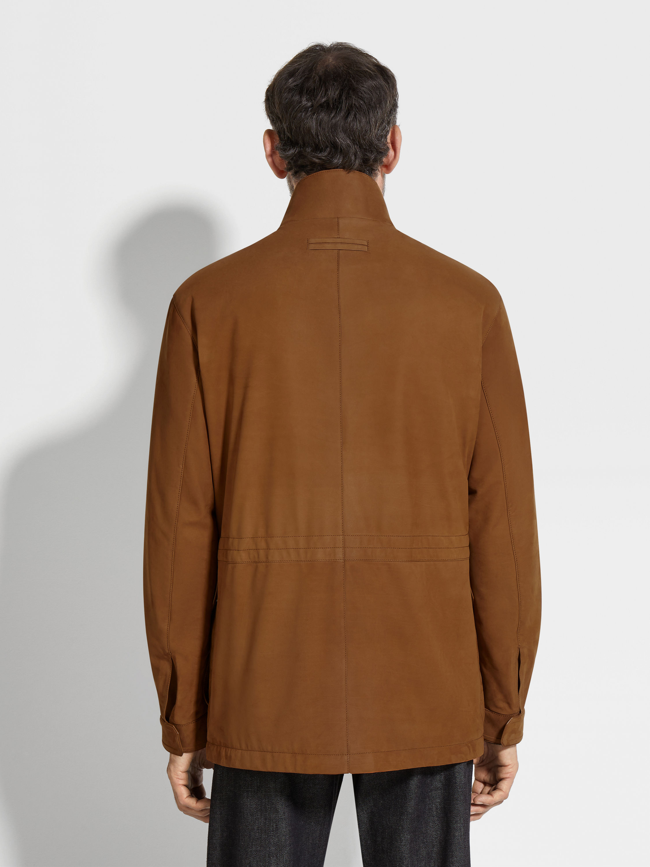 正绒面革短外套 產品細節圖 #4