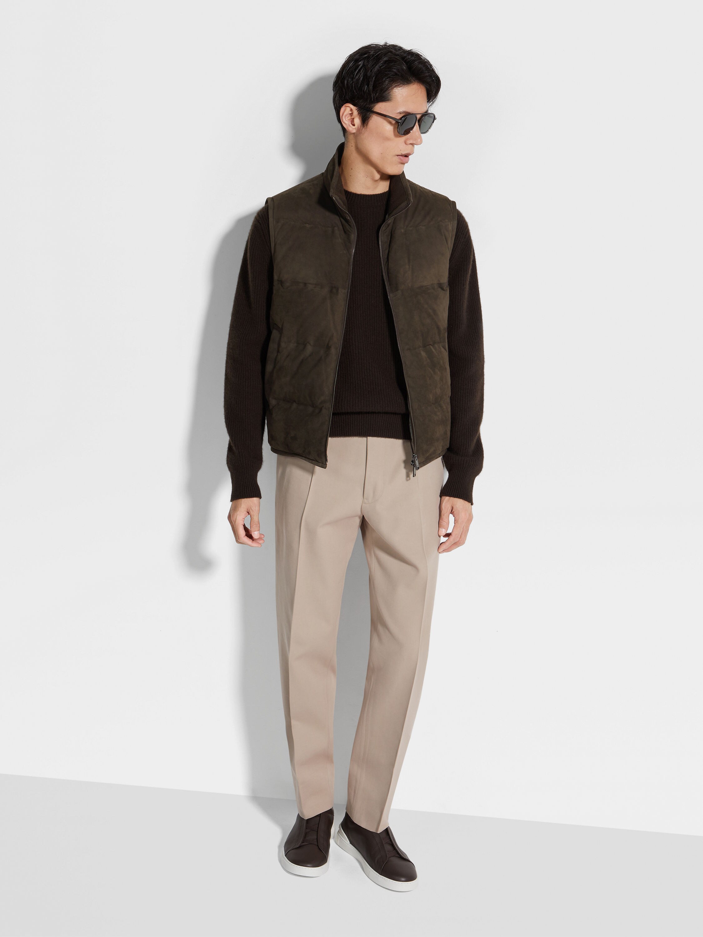 Suede Vest Product detail photo #1