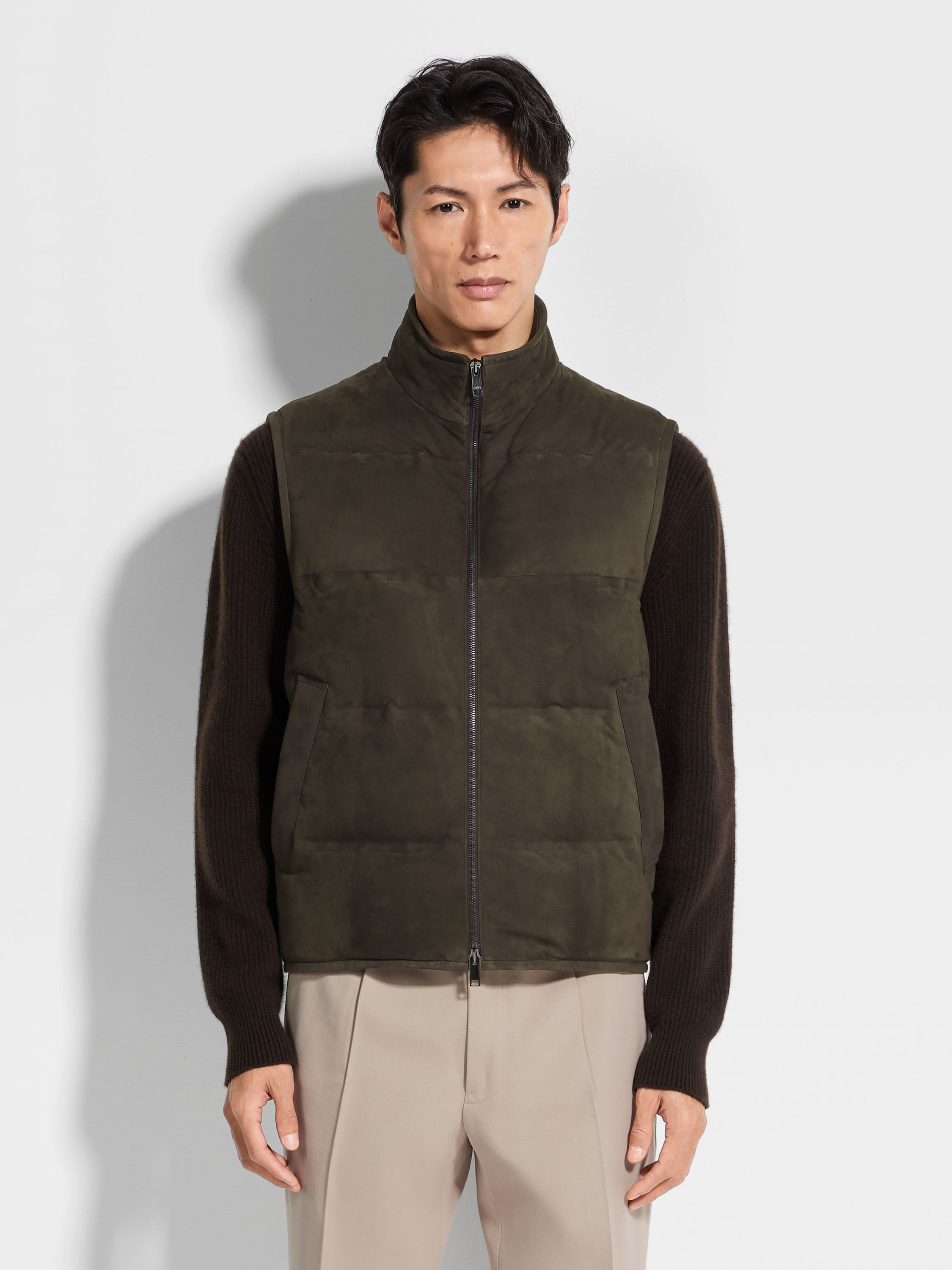 Suede Vest Product detail photo #3