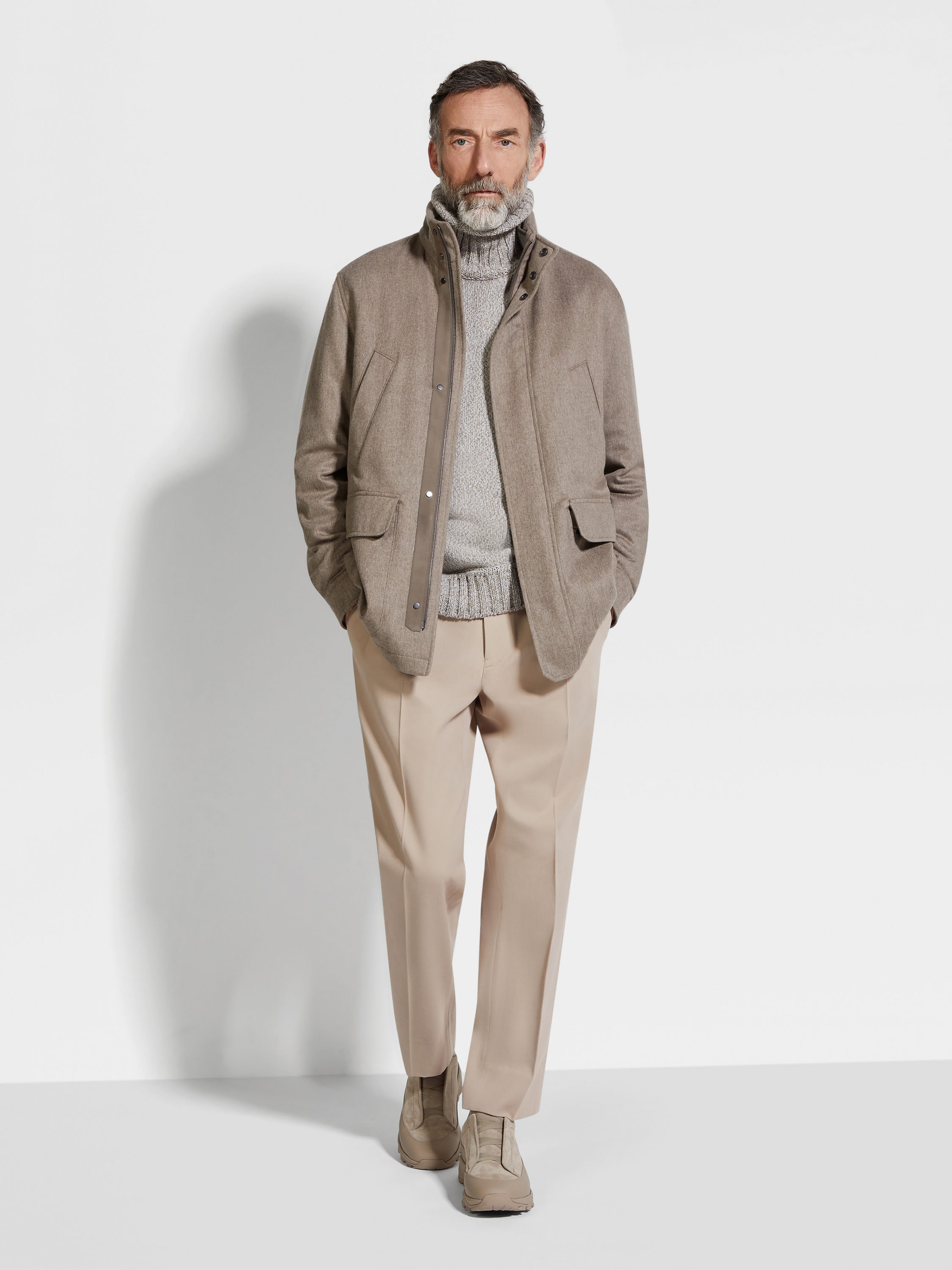 Oasi Cashmere Elements Car Coat Product detail photo #1