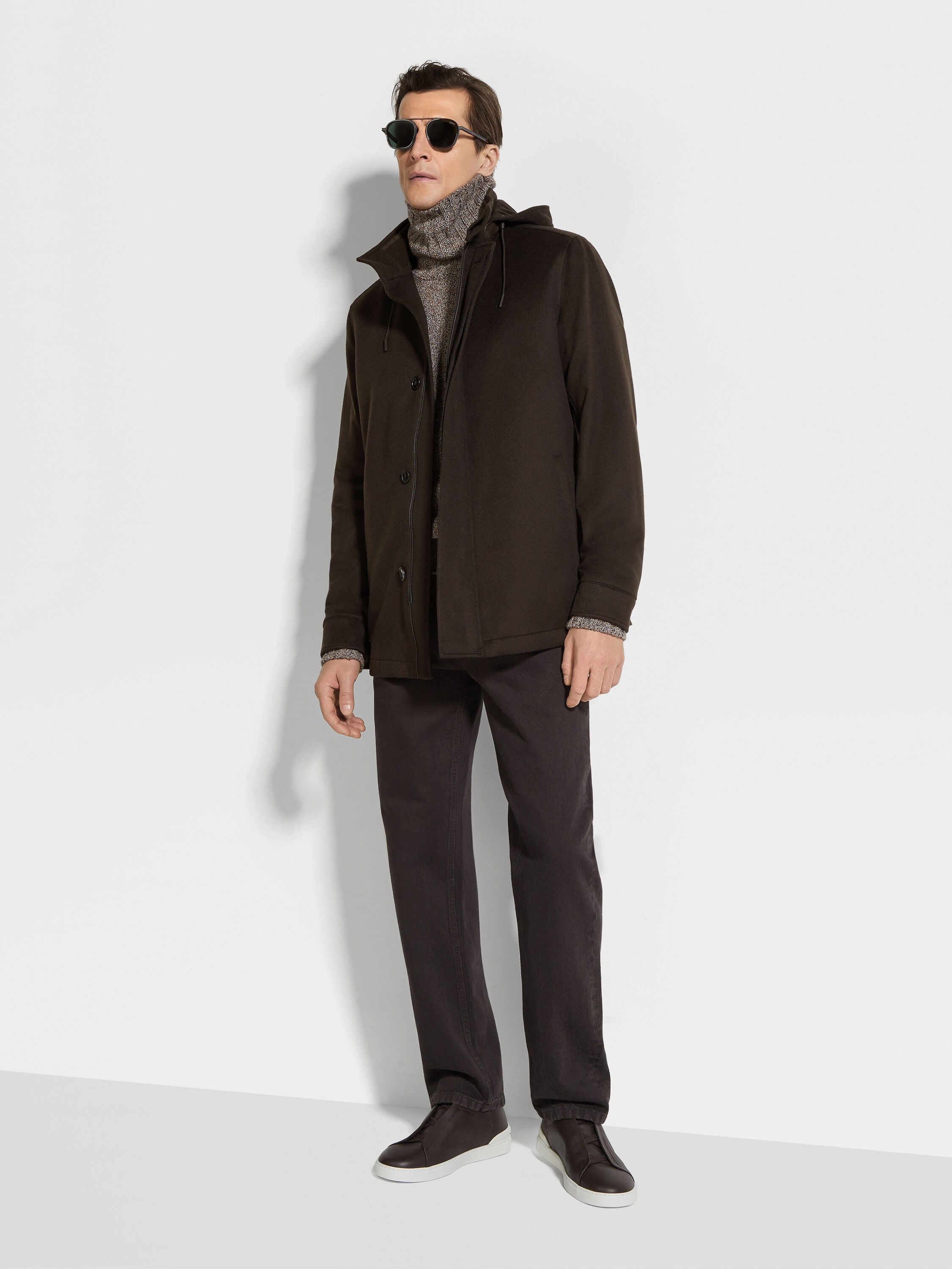 Oasi Cashmere Elements Cima 连帽夹克 產品細節圖 #1