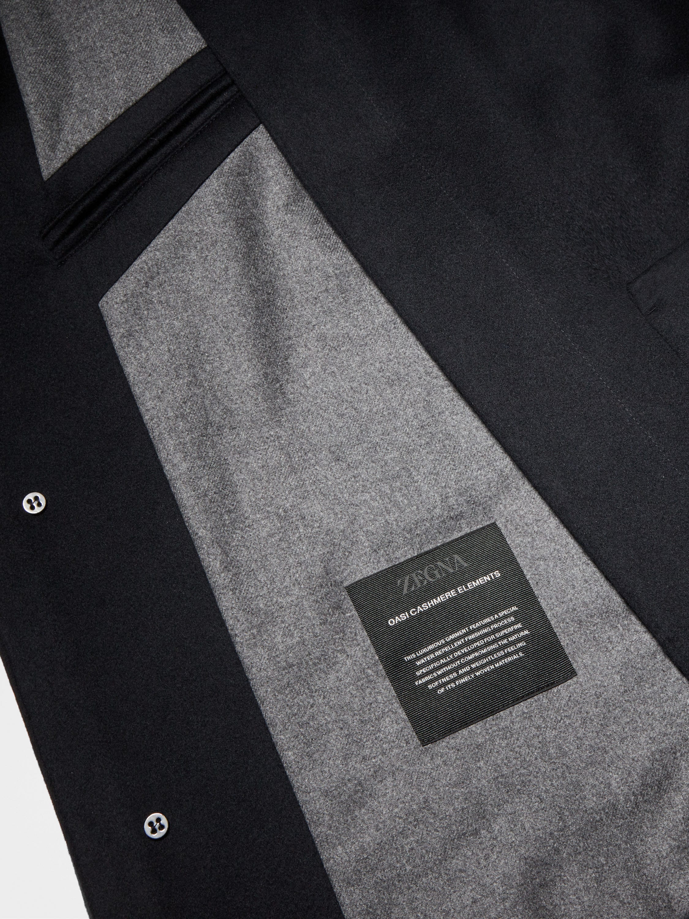 Oasi Cashmere Elements Chore Coat Product detail photo #5