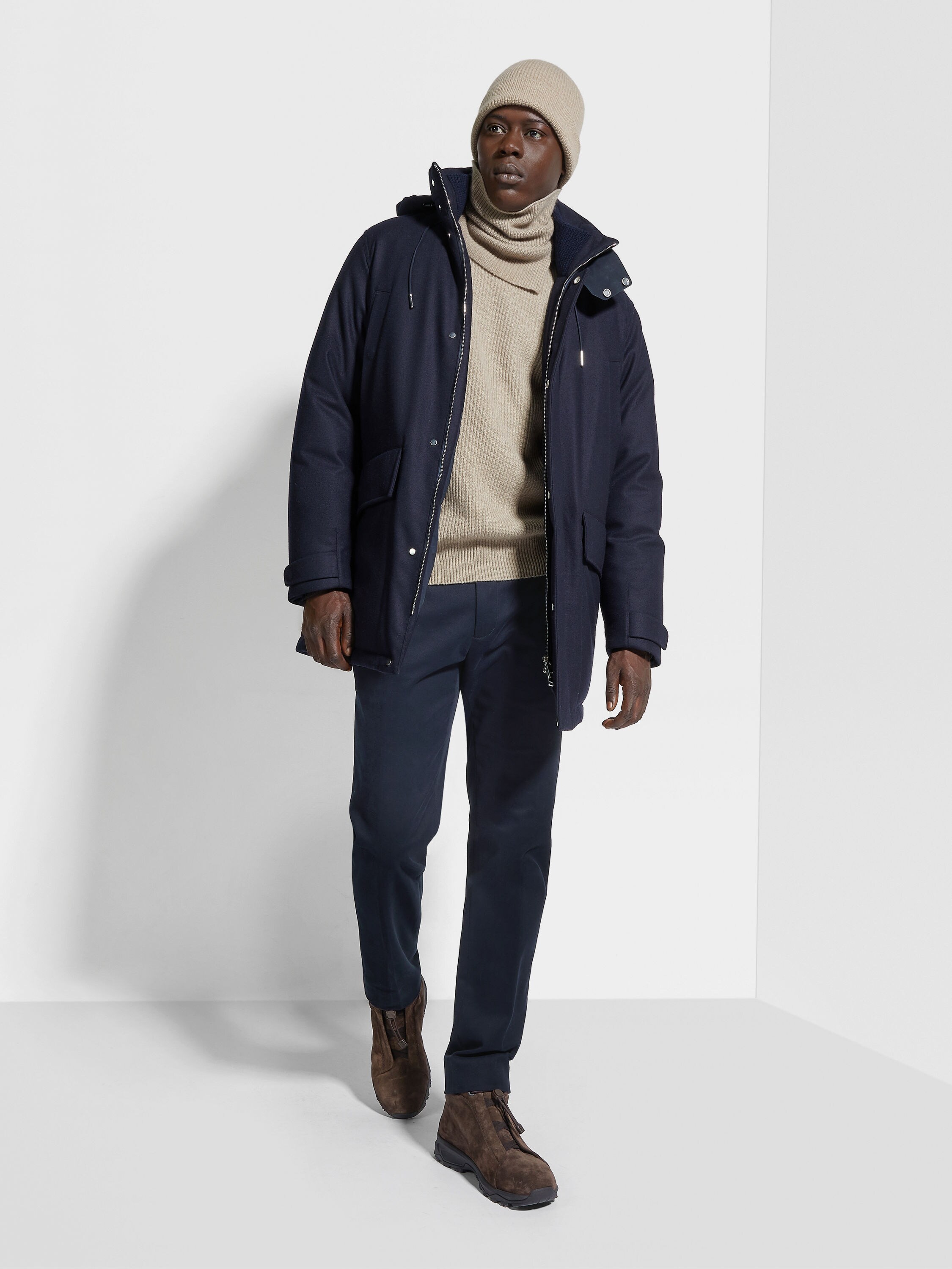 Technical Merino Wool Parka Product detail photo #1