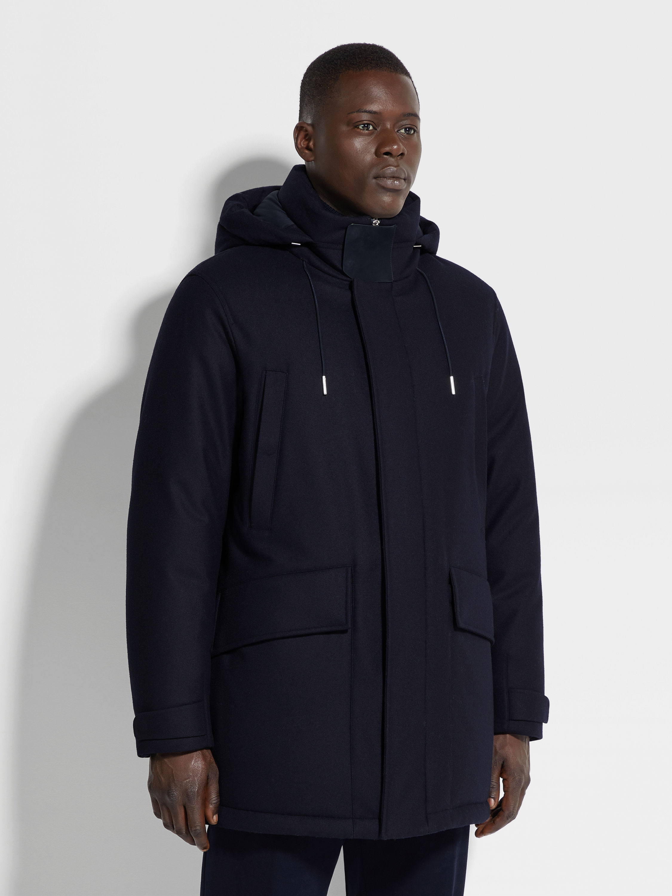 Technical Merino Wool Parka Product detail photo #3