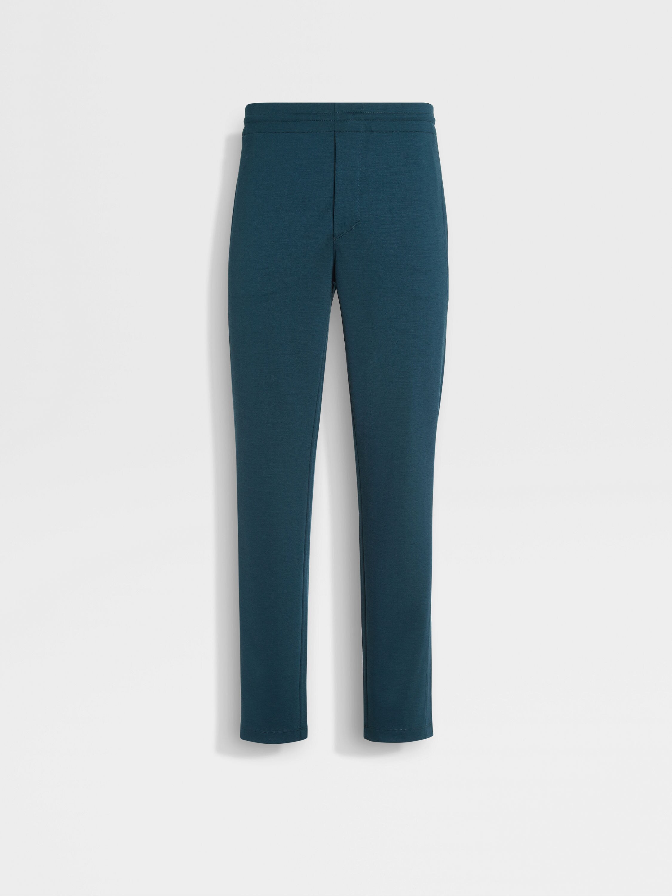 Dark Teal Blue High Performance™ Wool Pants Main product photo