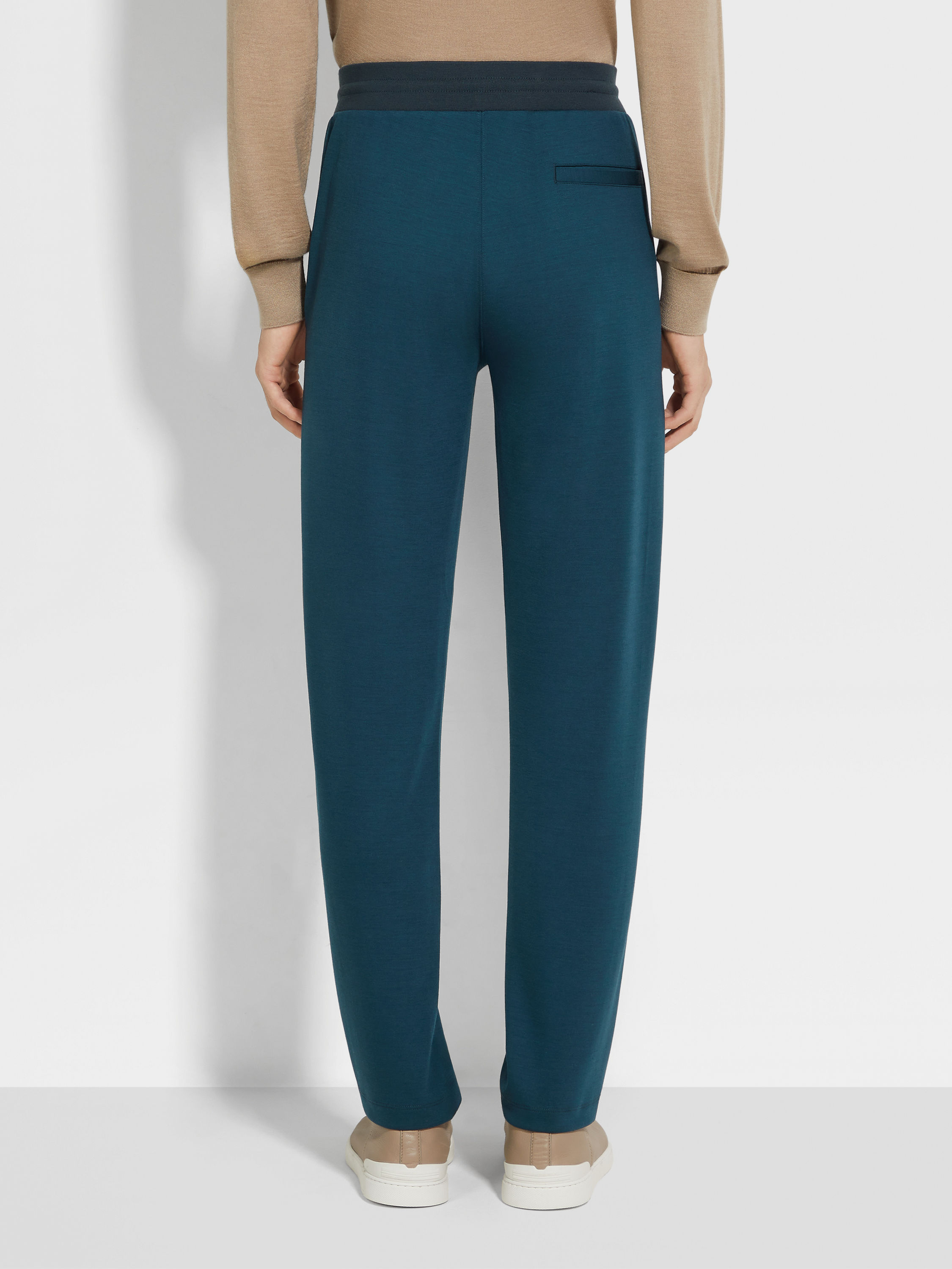 深蓝绿色 High Performance™ 羊毛长裤 產品細節圖 #4