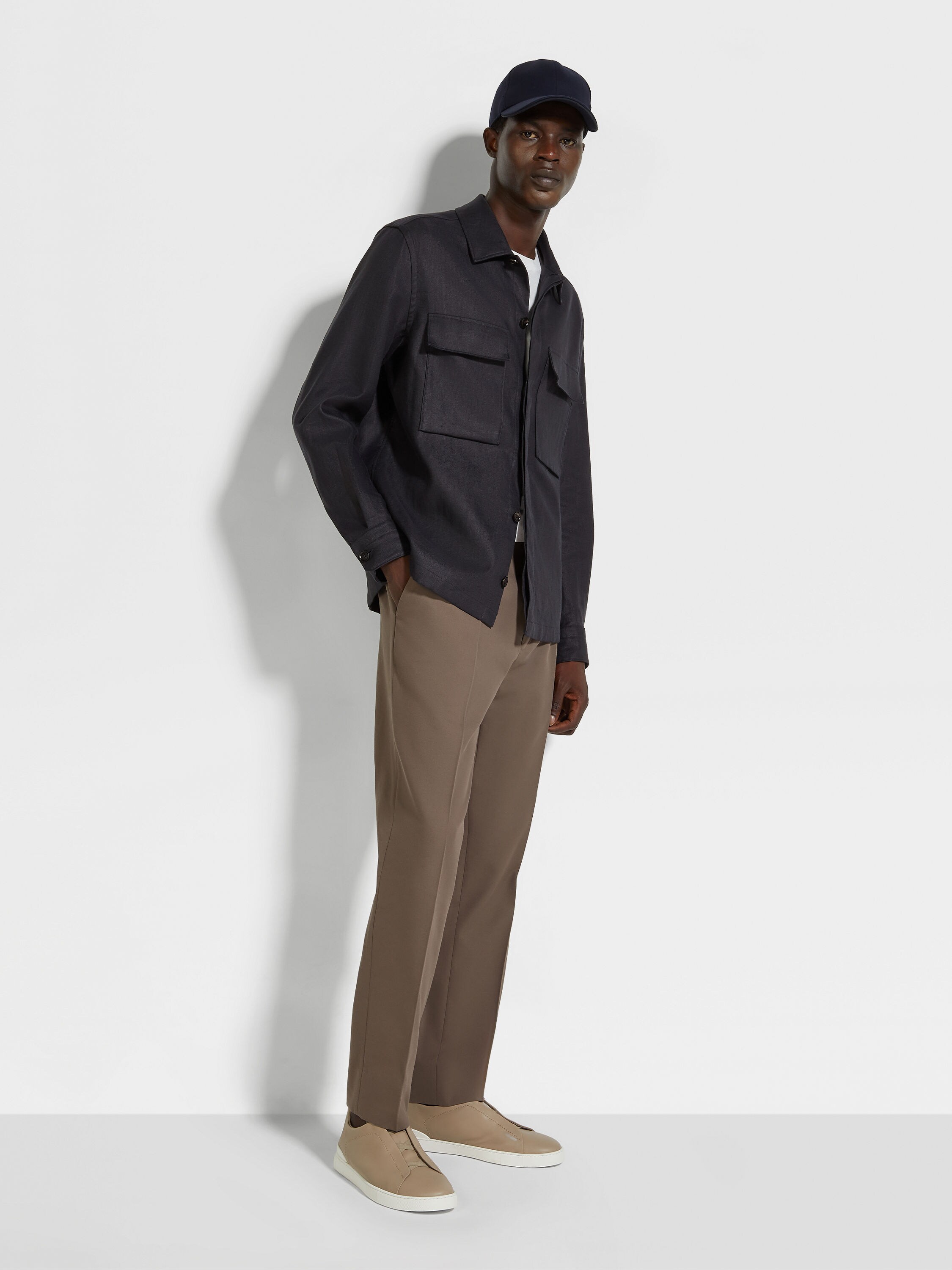 Oasi Lino Overshirt Product detail photo #1