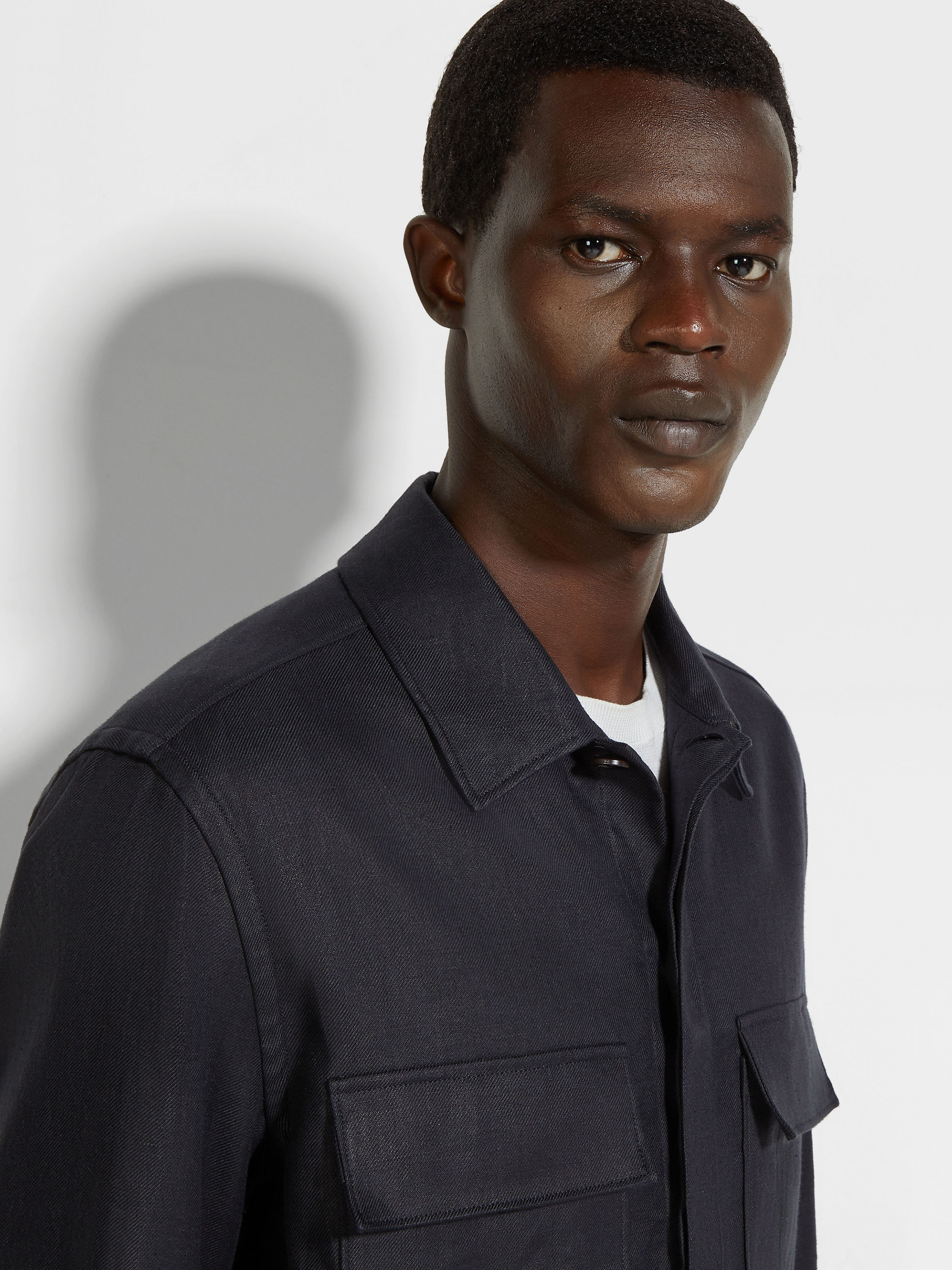 Oasi Lino Overshirt Product detail photo #2