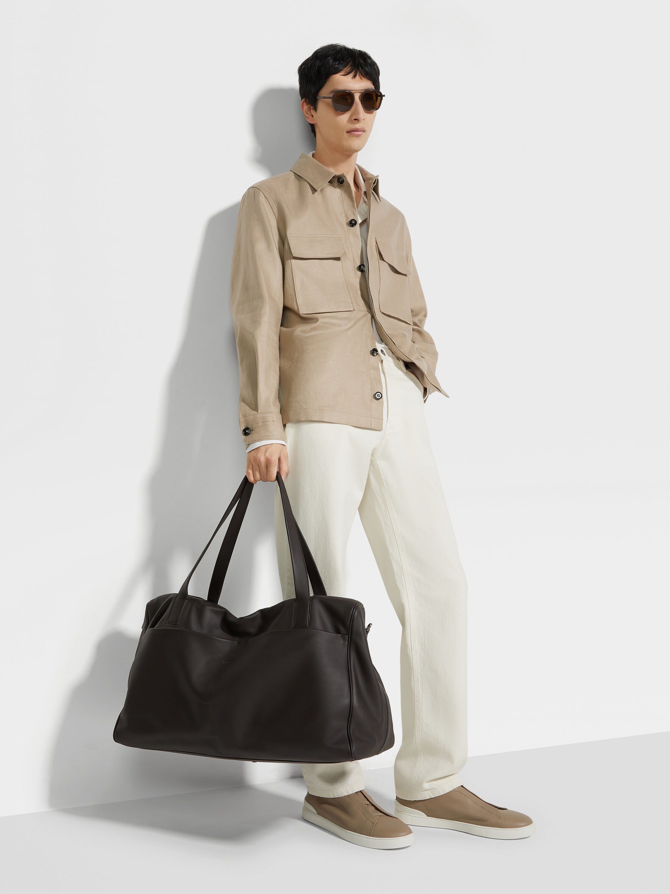 Oasi Lino Overshirt Product detail photo #1