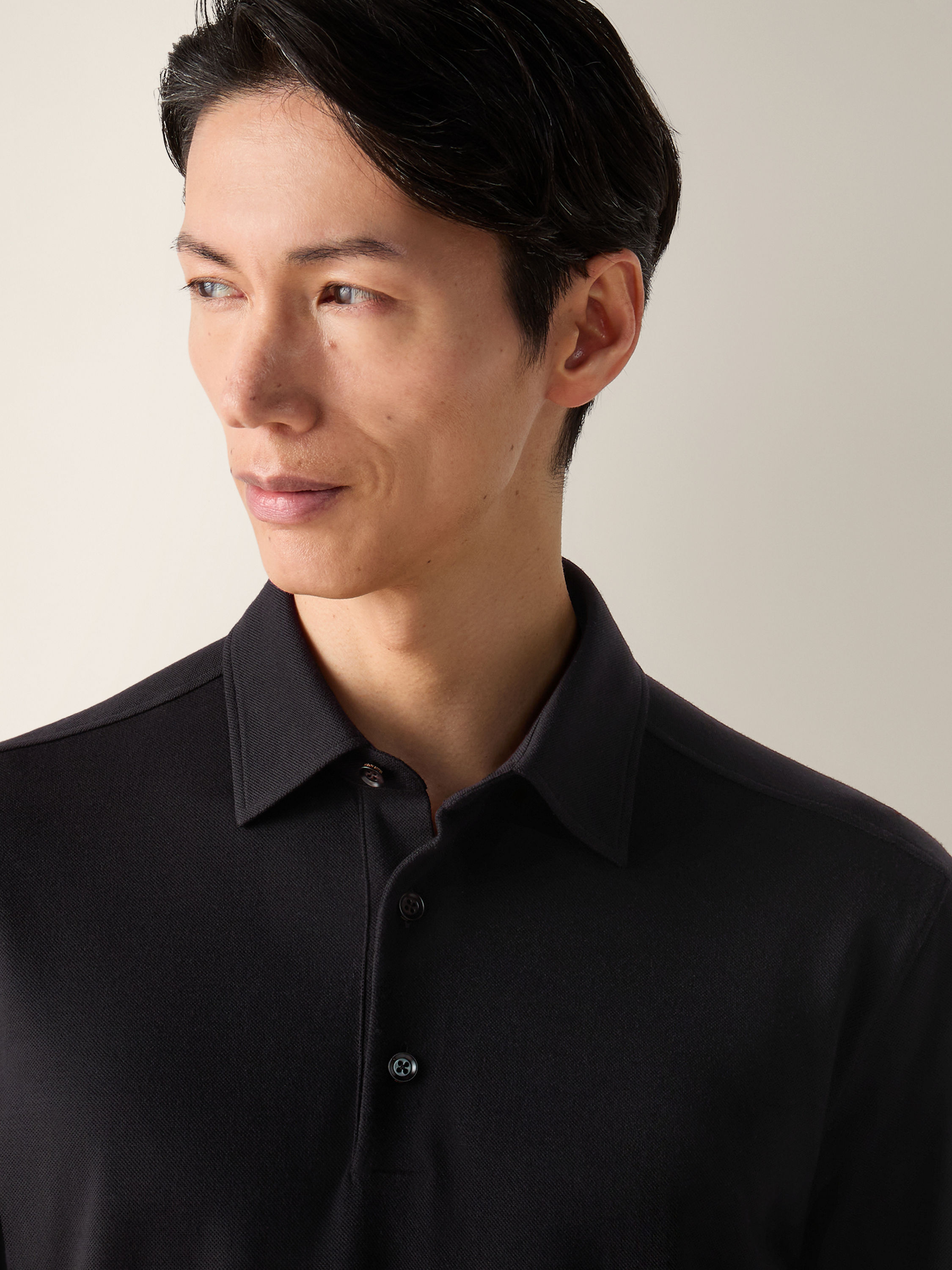 Black Vellus Aureum Polo Shirt Product detail photo #1