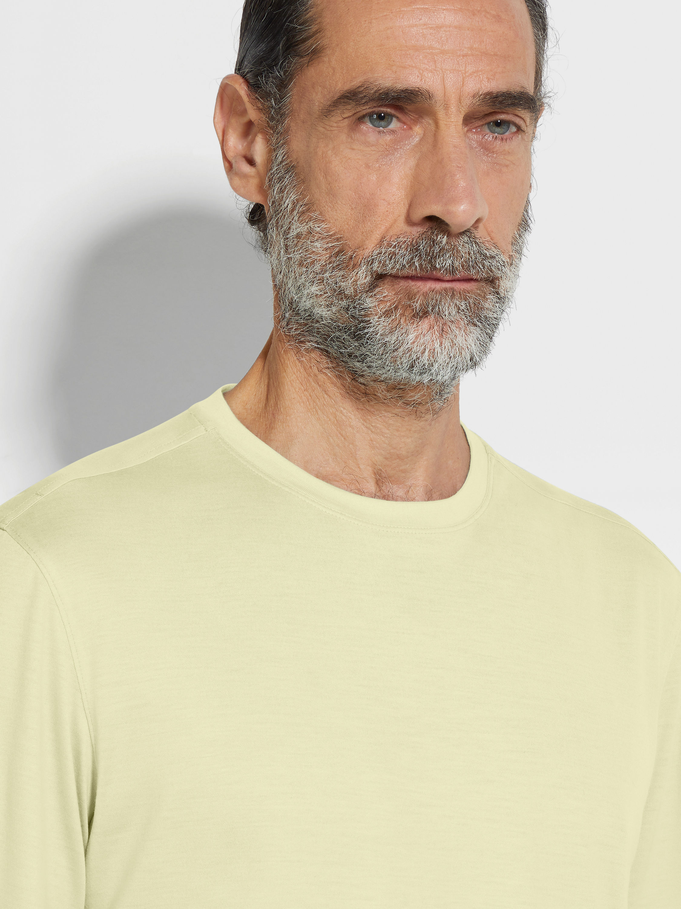 Light Yellow Vellus Aureum T-shirt Product detail photo #1