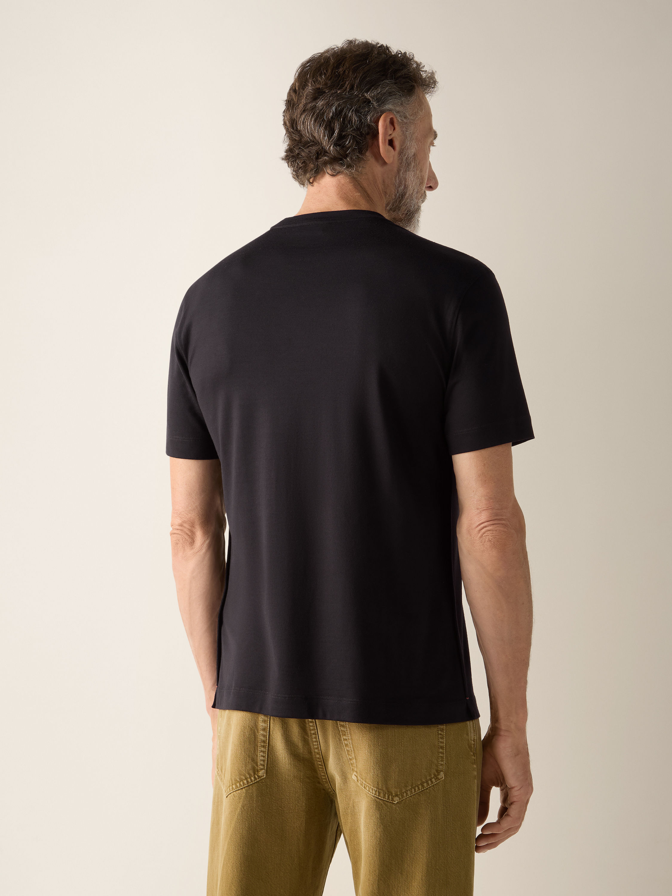 黑色 Vellus Aureum T 恤 产品细节图 #3