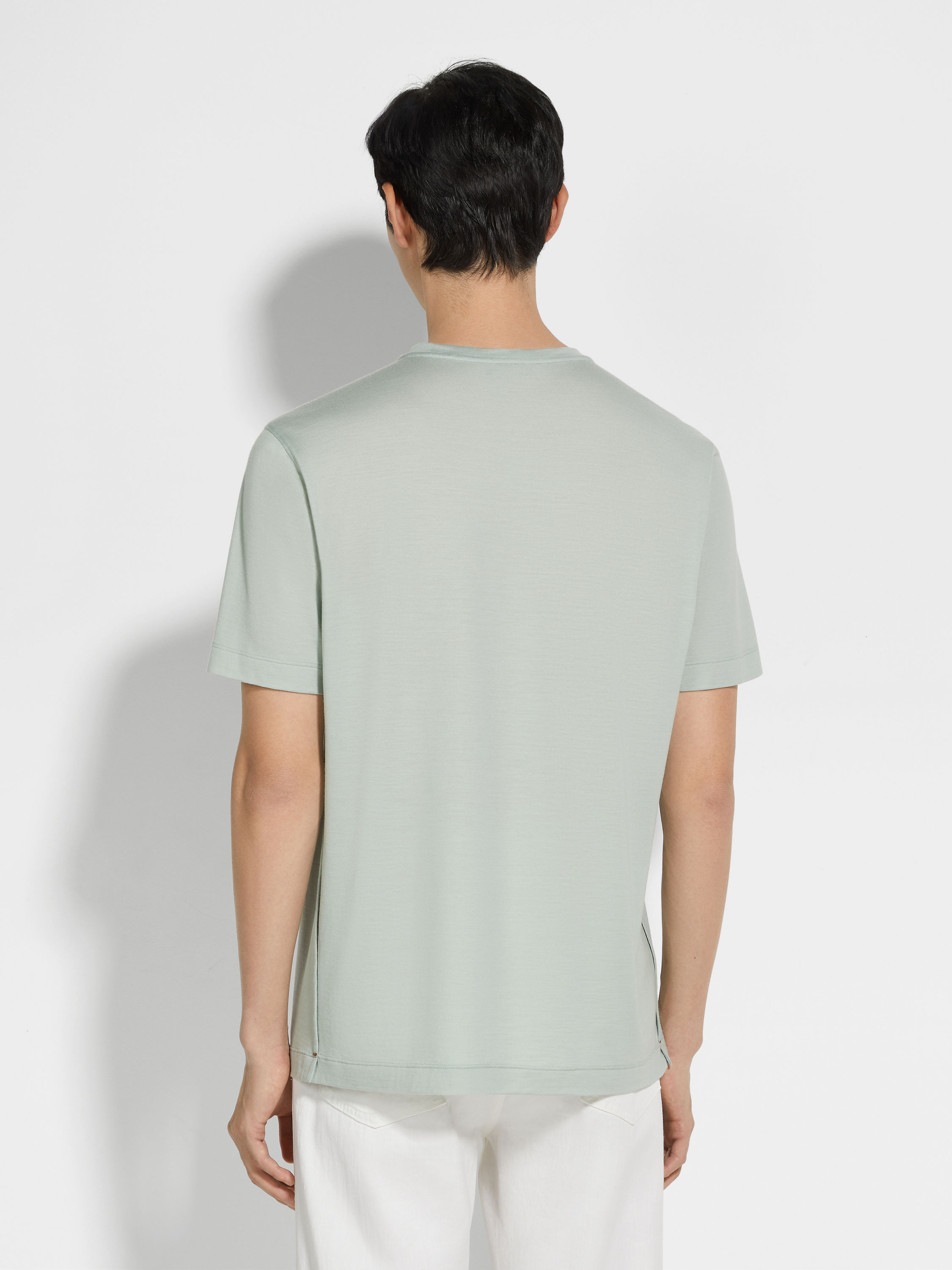 Light Sage Green Vellus Aureum T-shirt Product detail photo #4
