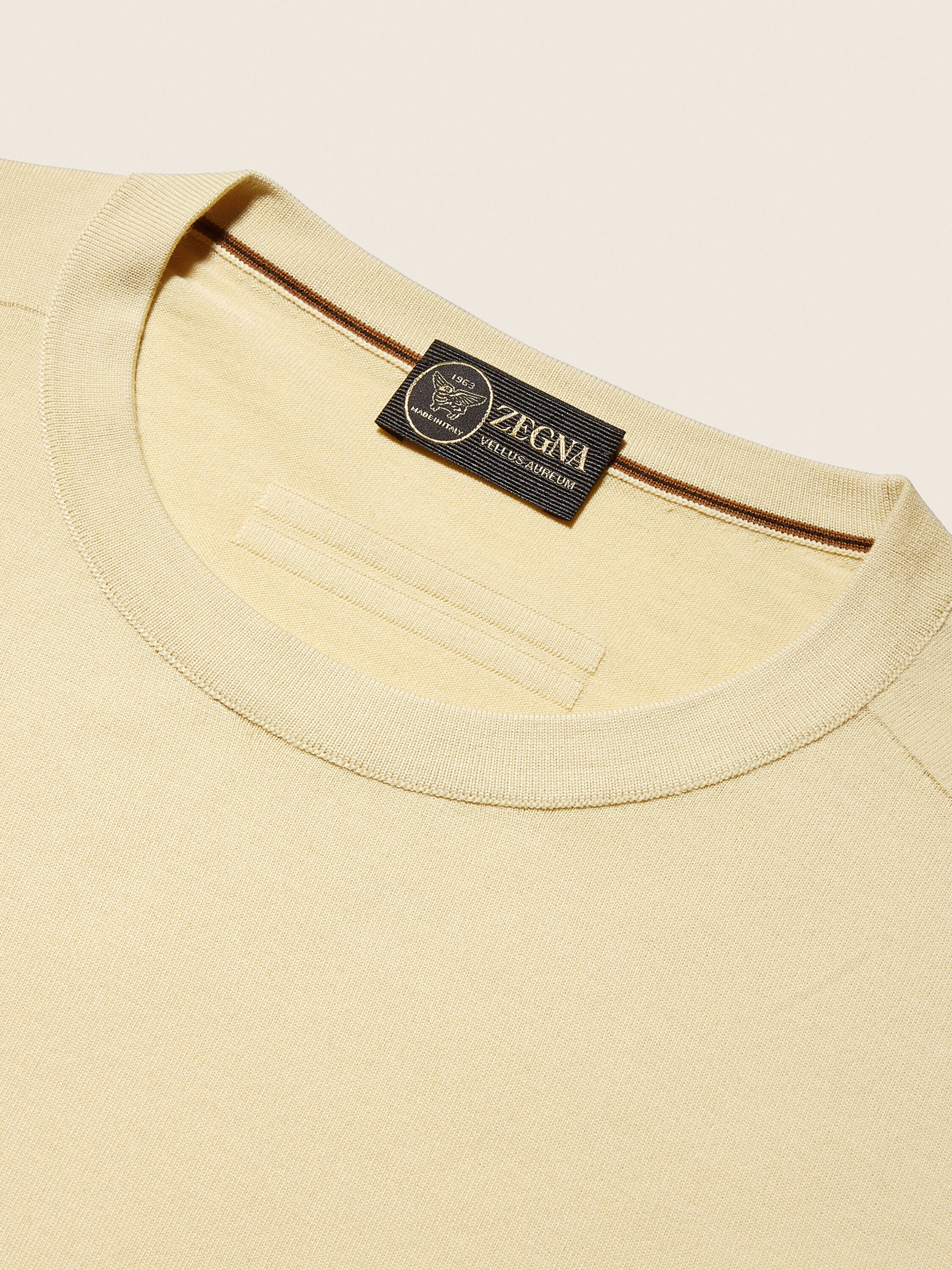 淡黄色 Vellus Aureum 圆领针织衫 产品细节图 #5