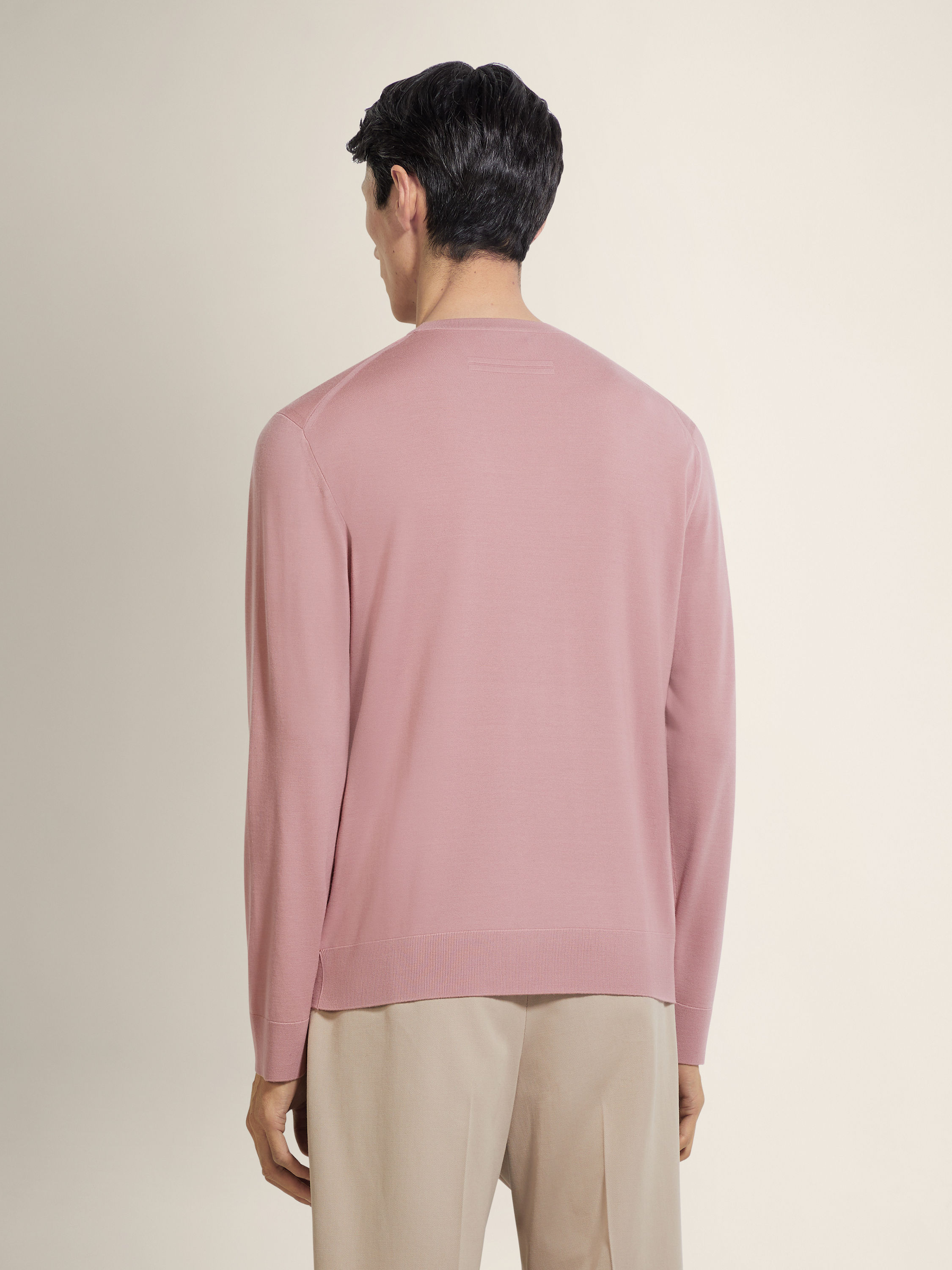 浅粉色 Vellus Aureum 圆领针织衫 产品细节图 #4