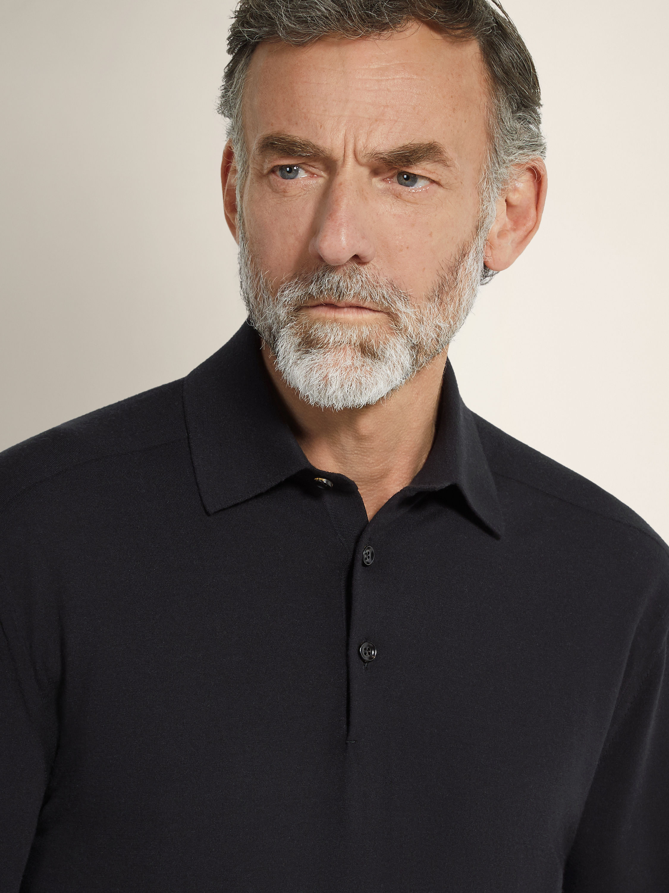 Black Vellus Aureum Polo Shirt Product detail photo #1