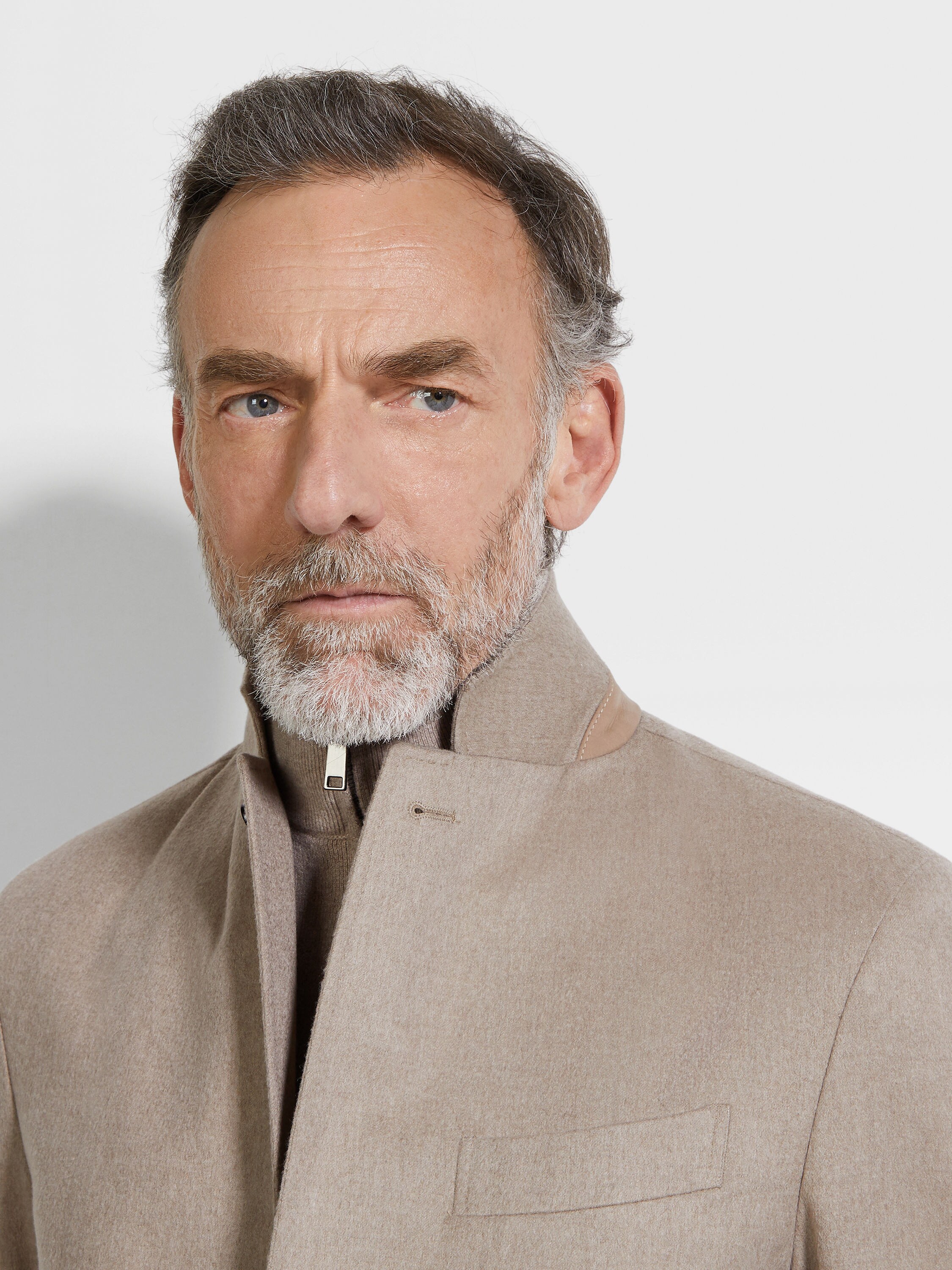 浅灰褐色 Oasi Cashmere 夹克 产品细节图 #2