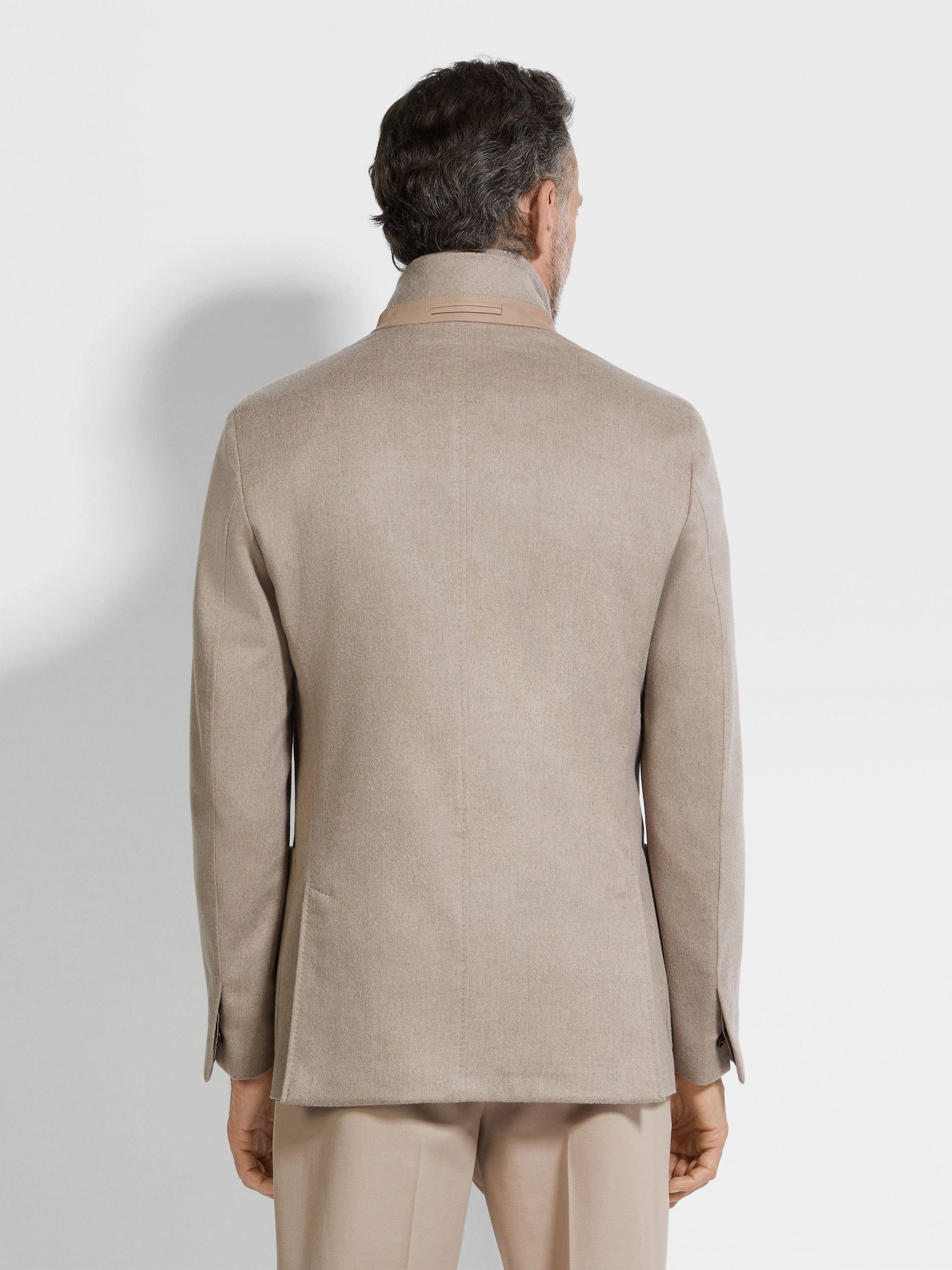 浅灰褐色 Oasi Cashmere 夹克 产品细节图 #4